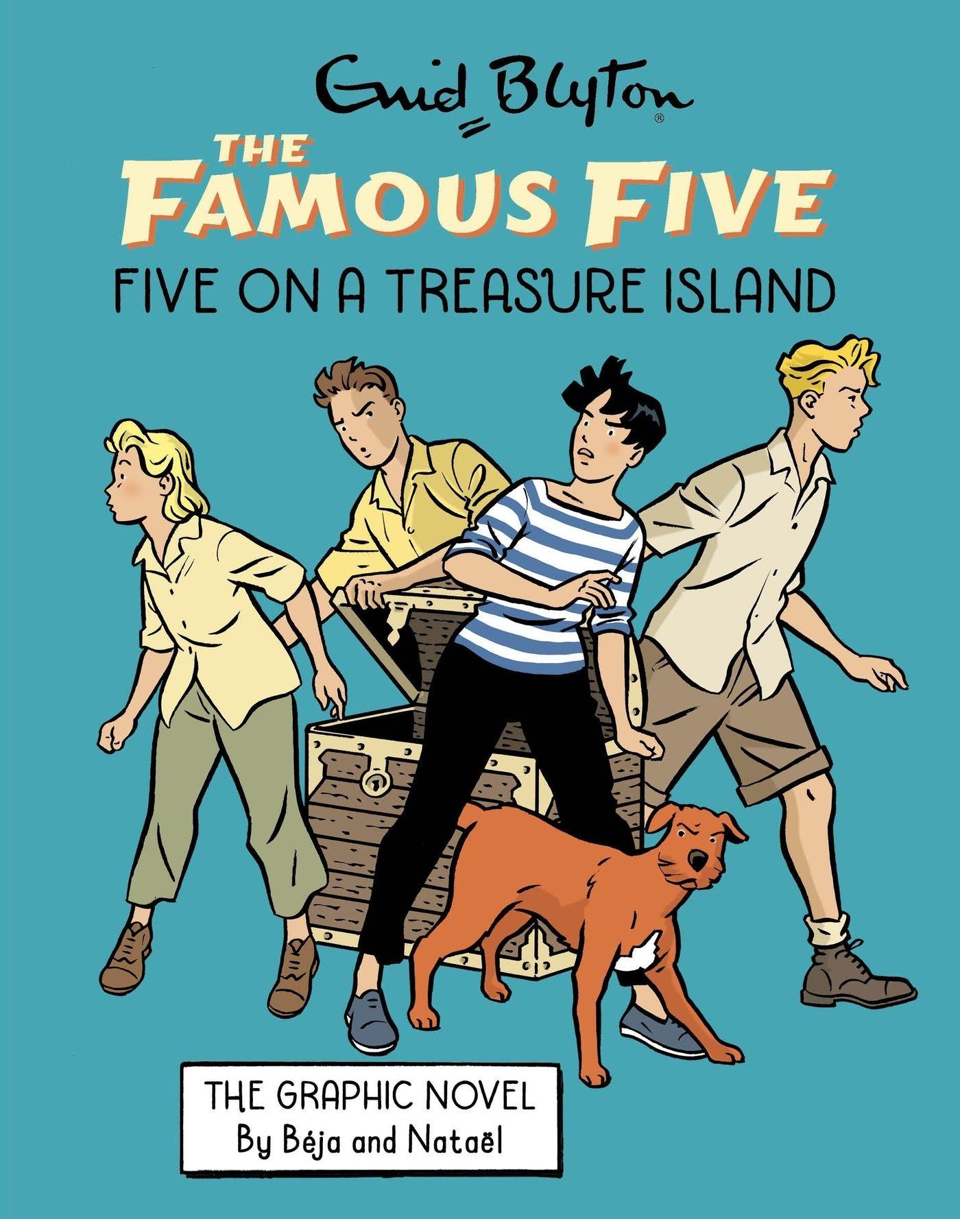 Vorderes Coverbild Famous Five Graphic Novel: Five on a Treasure Island
