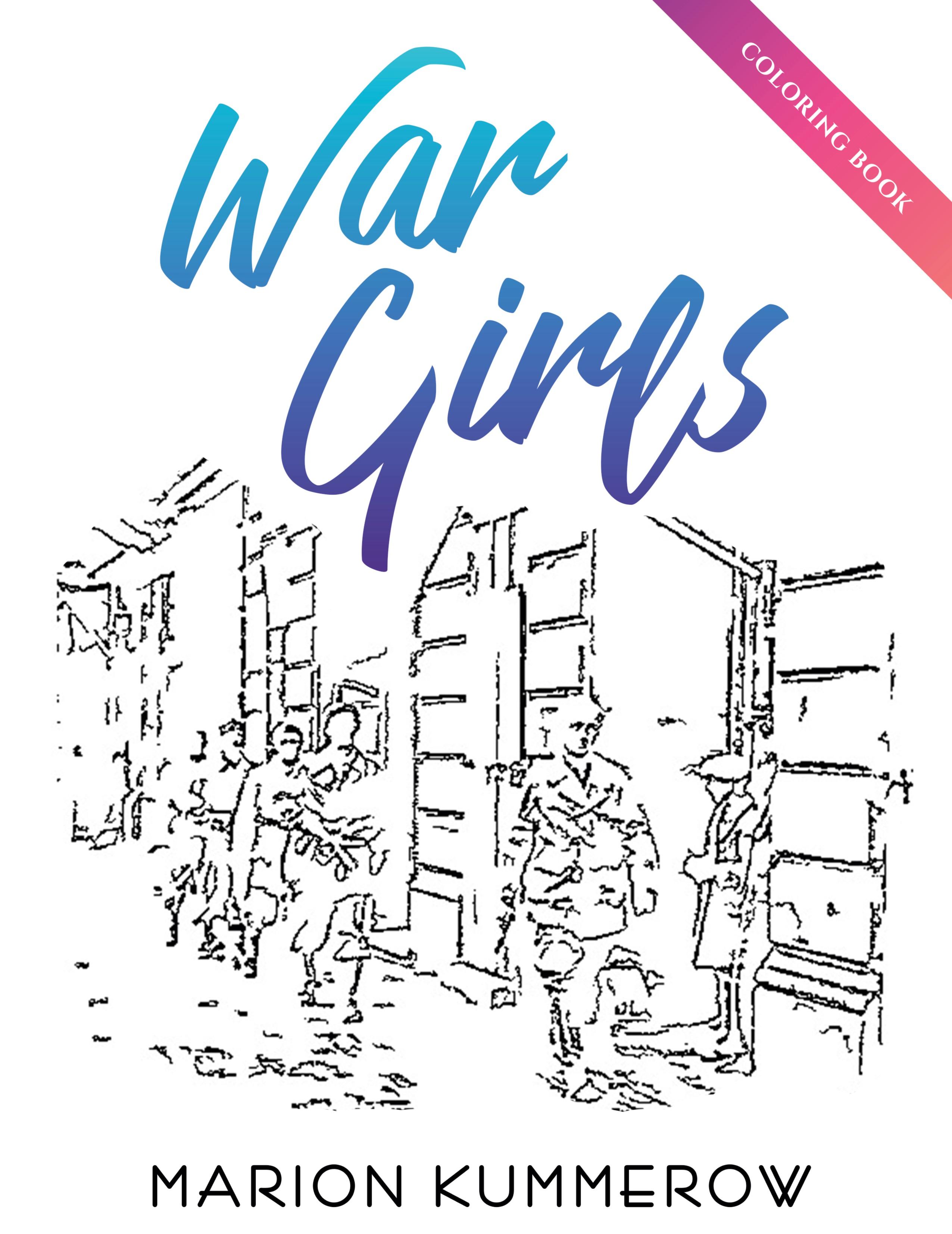 Vorderes Coverbild War Girls Coloring Book