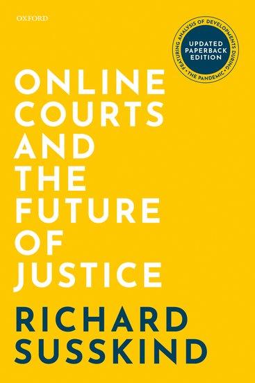 Vorderes Coverbild Online Courts and the Future of Justice