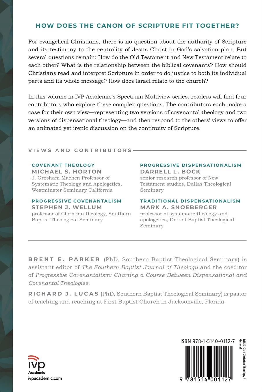 Rückseitencover Covenantal and Dispensational Theologies