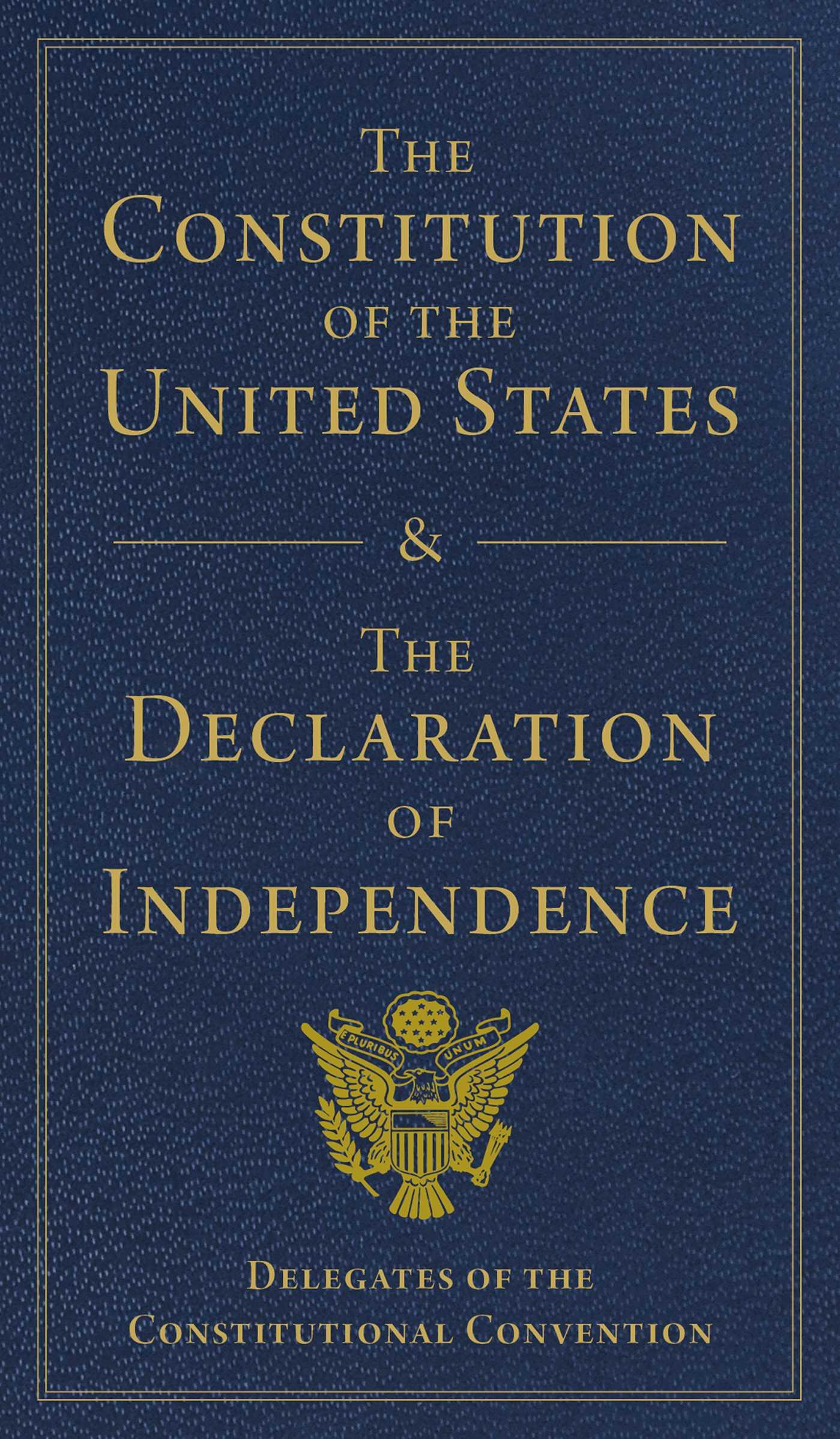 Vorderes Coverbild The Constitution of the United States and the Declaration of Independence