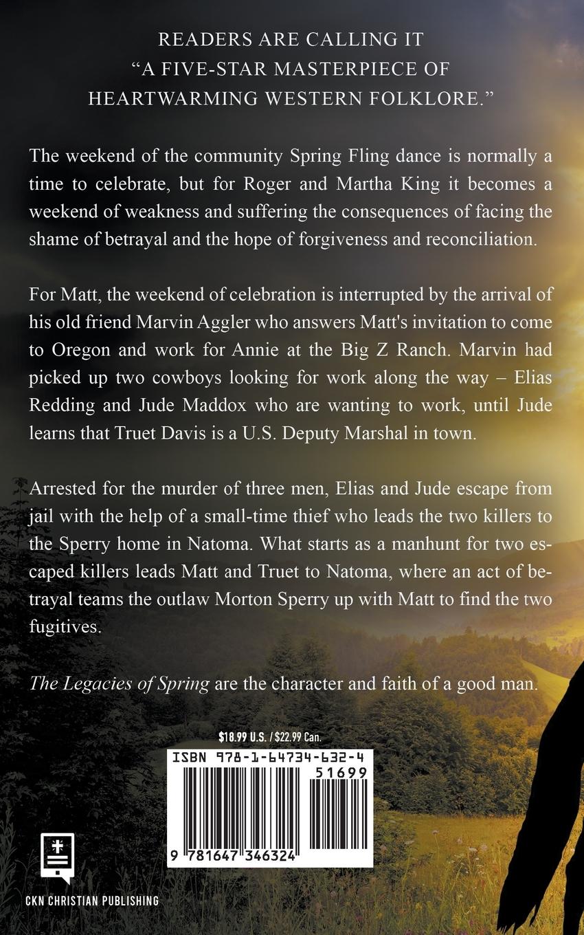 Rückseitencover Legacies of Spring