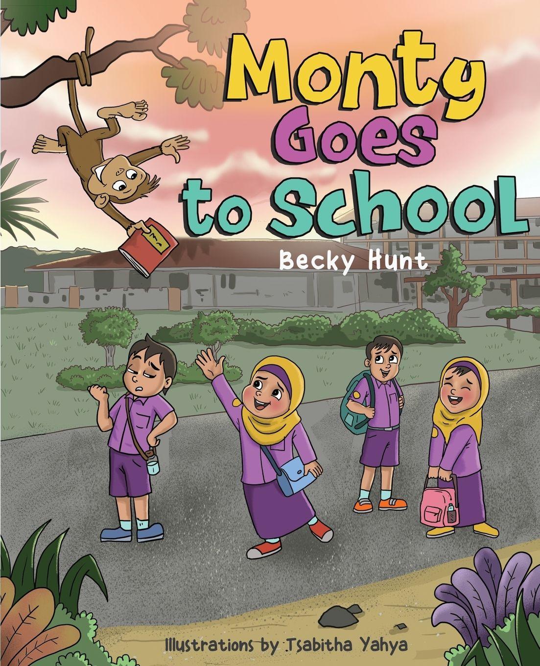 Vorderes Coverbild Monty Goes to School