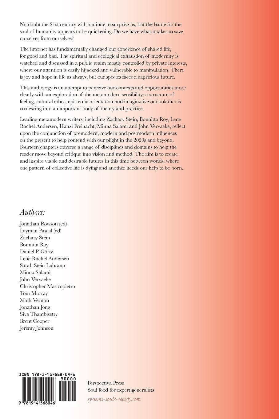 Rückseitencover Dispatches from a Time Between Worlds