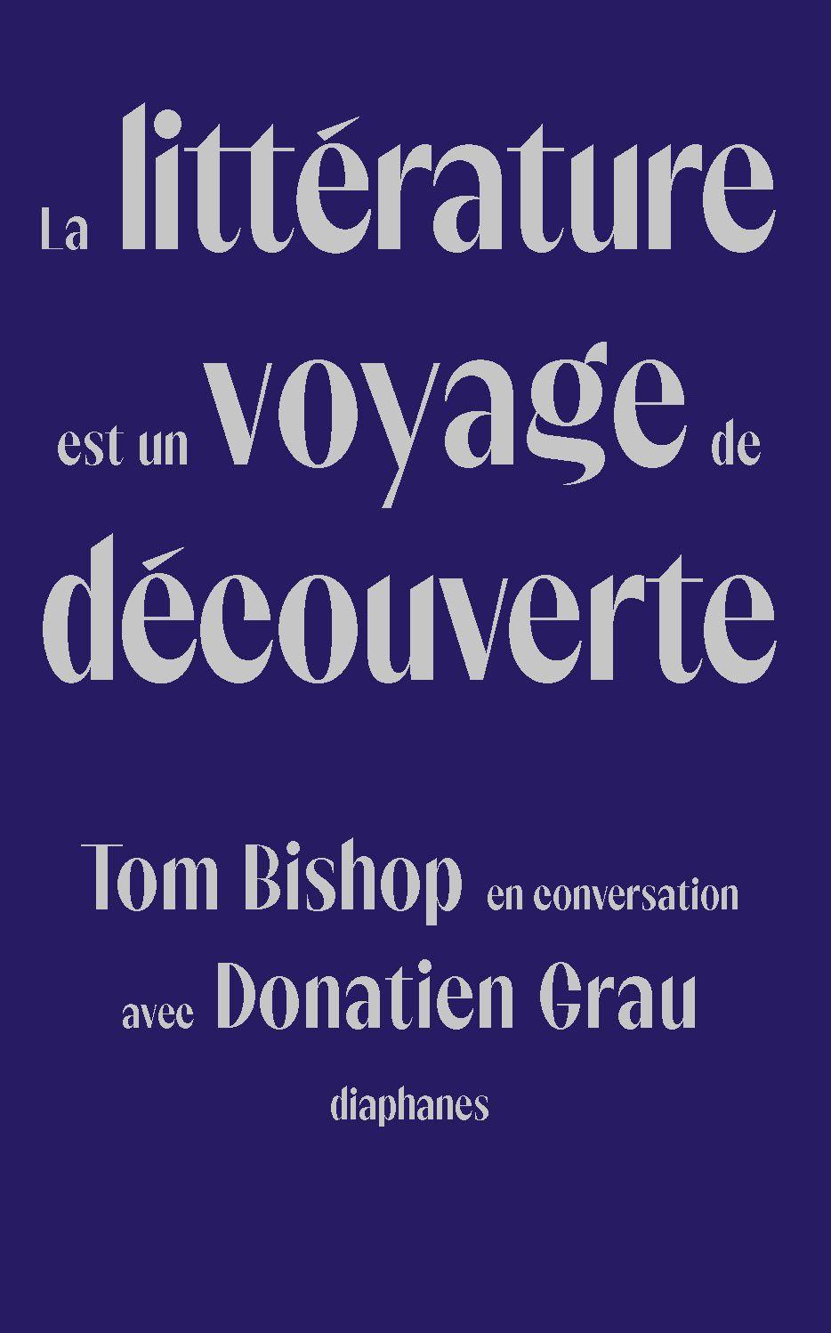 Vorderes Coverbild La Littérature Est Un Voyage de Découverte