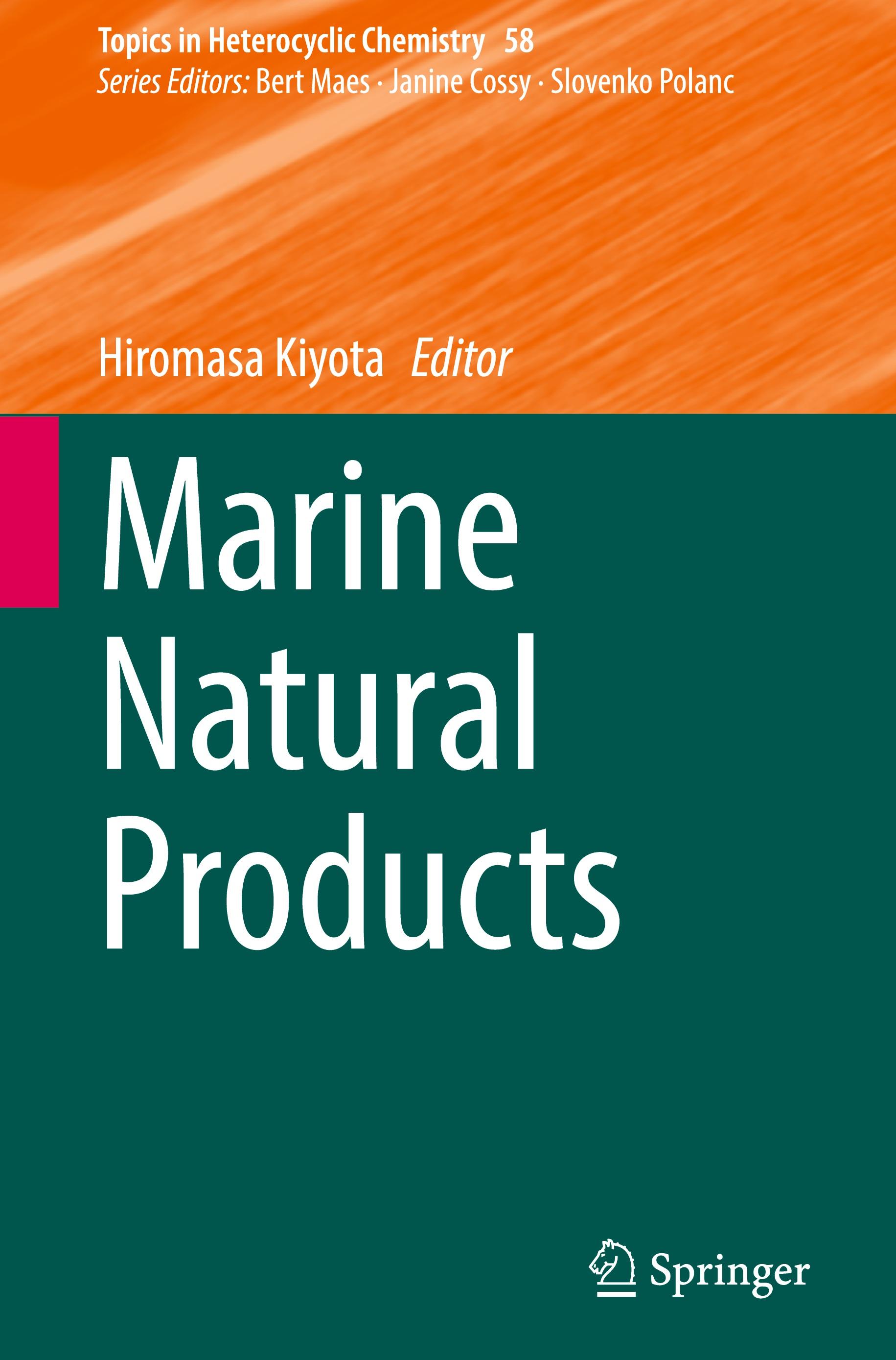 Vorderes Coverbild Marine Natural Products