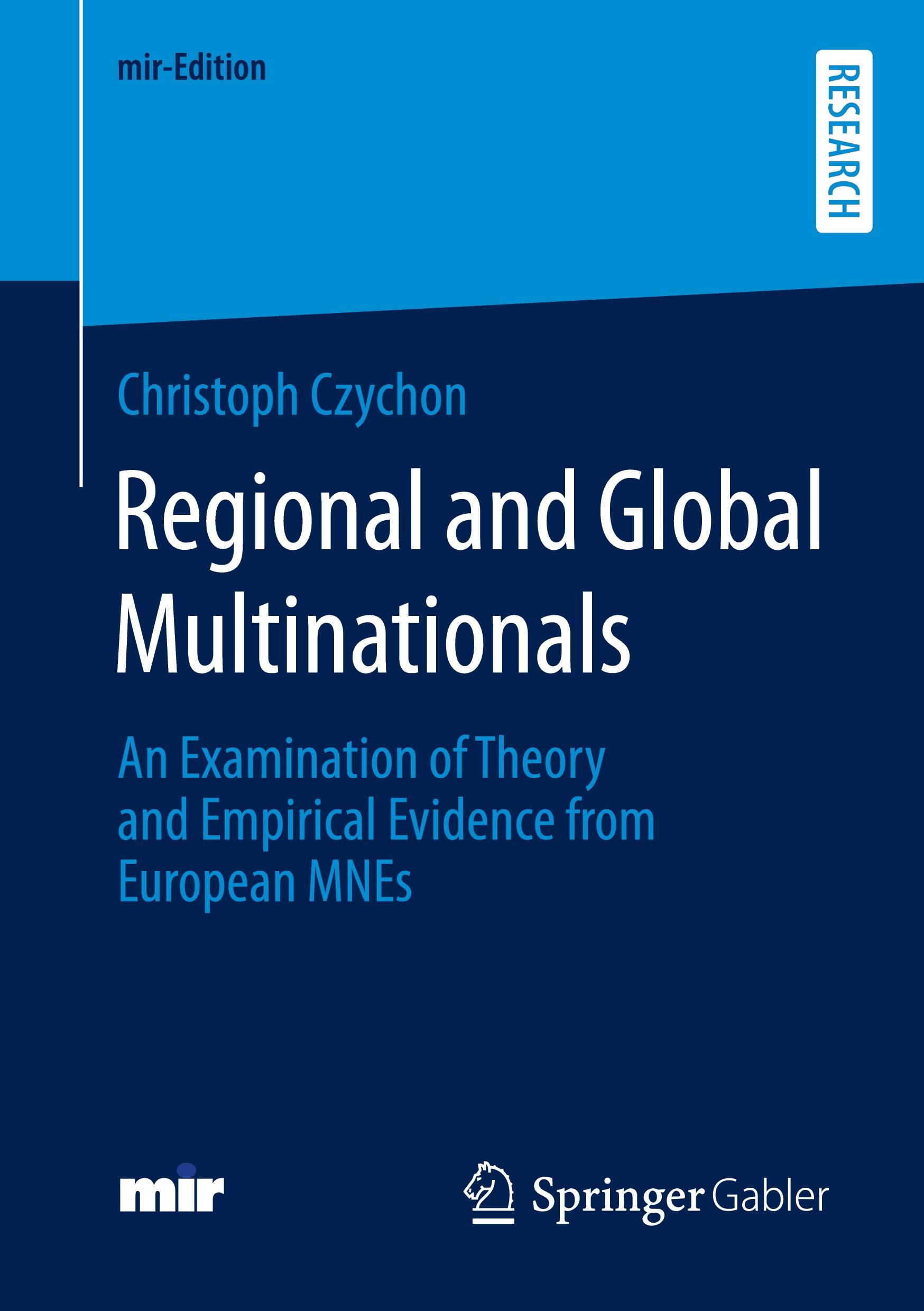 Vorderes Coverbild Regional and Global Multinationals
