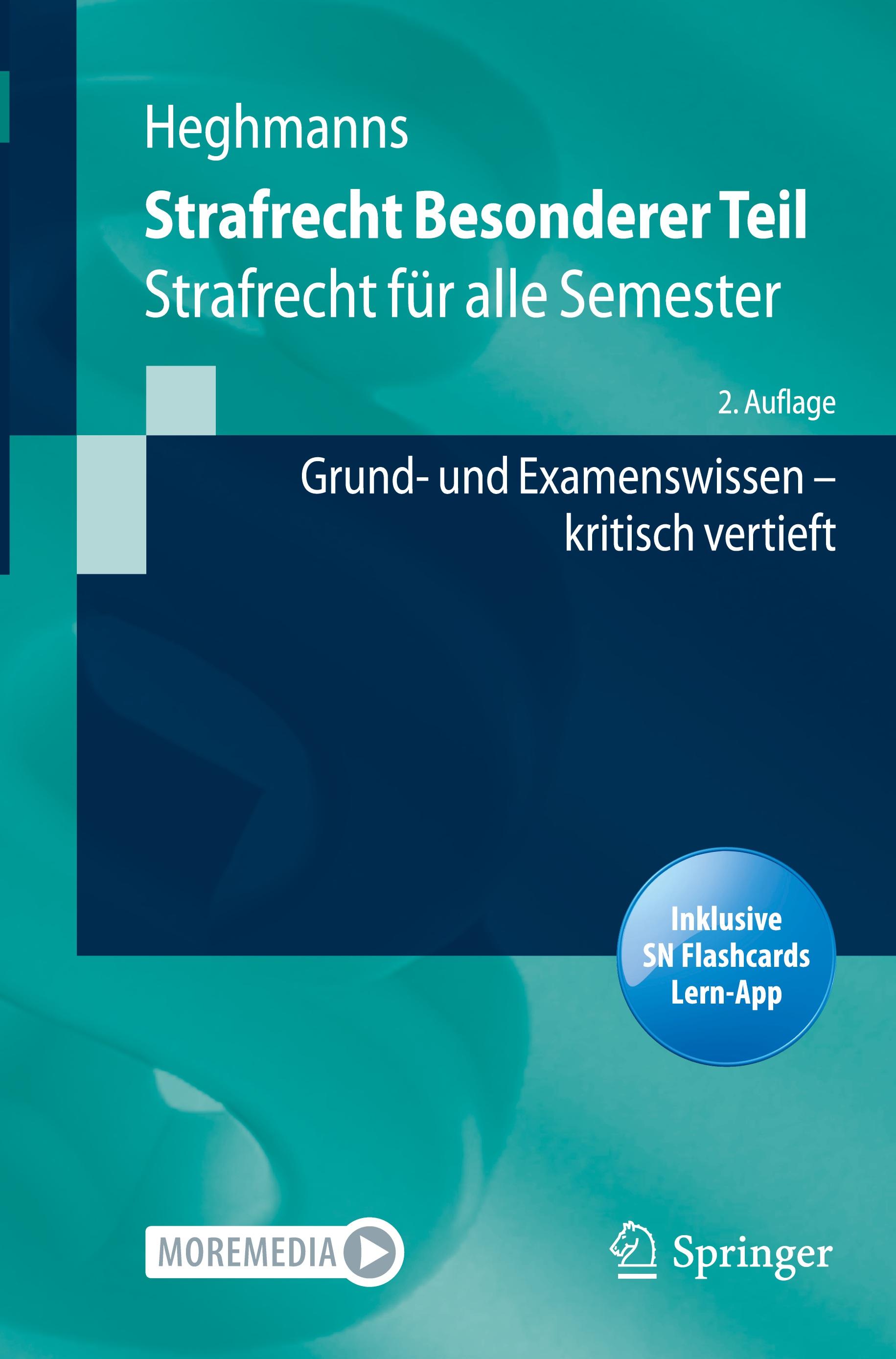 Vorderes Coverbild Strafrecht Besonderer Teil