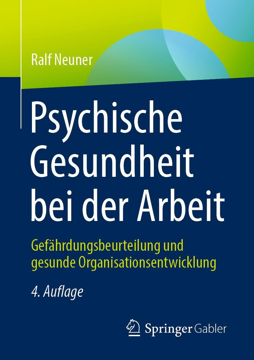Vorderes Coverbild Psychische Gesundheit bei der Arbeit
