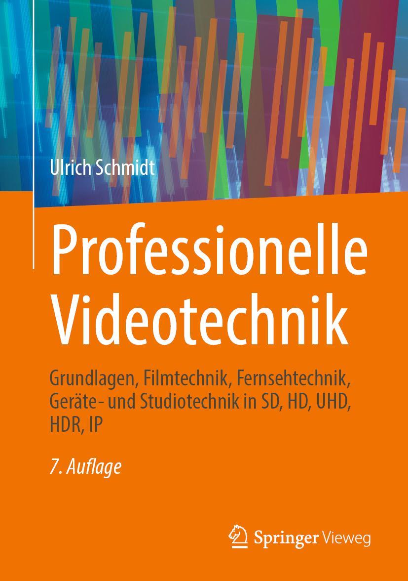 Vorderes Coverbild Professionelle Videotechnik