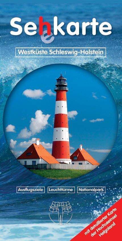 Vorderes Coverbild Sehkarte > Seekarte Westküste Schleswig-Holstein