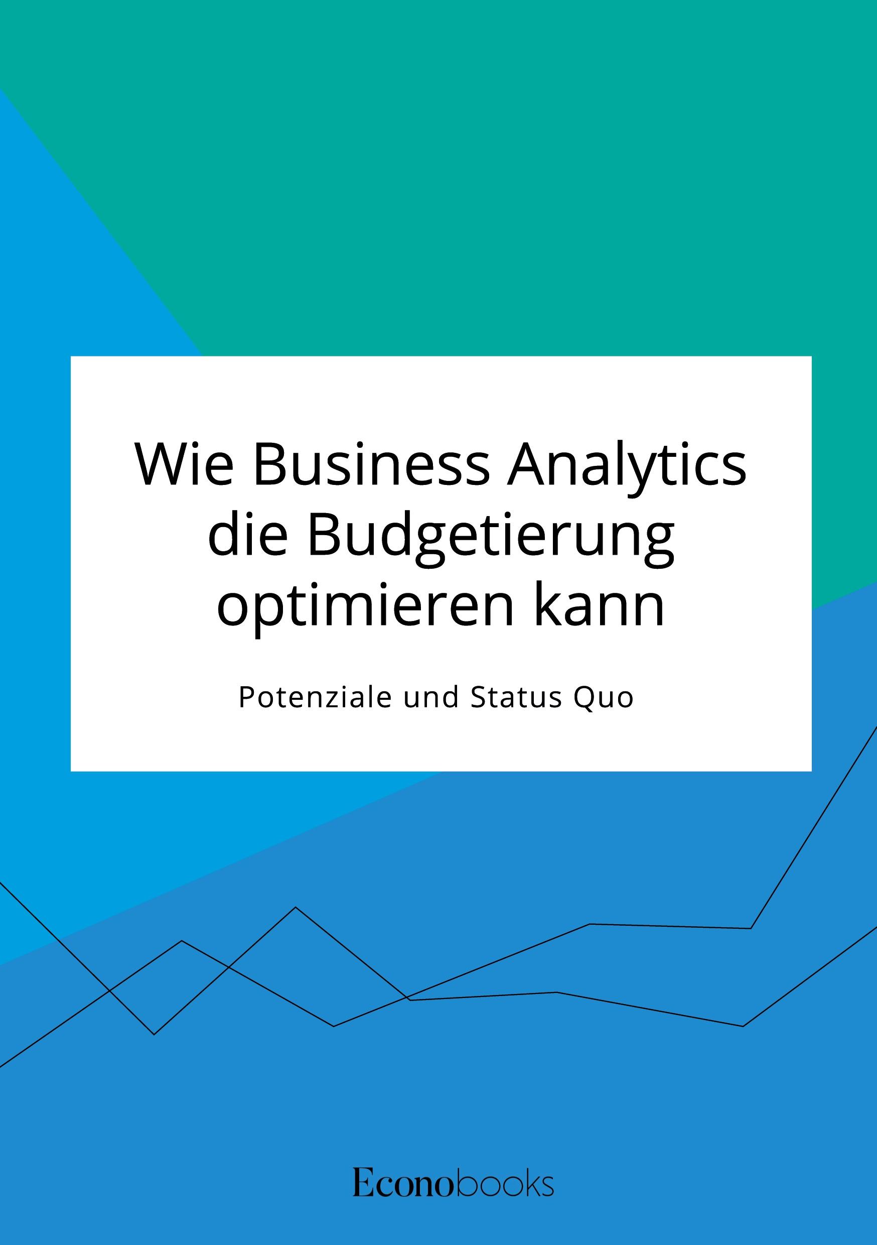 Vorderes Coverbild Wie Business Analytics die Budgetierung optimieren kann. Potenziale und Status Quo