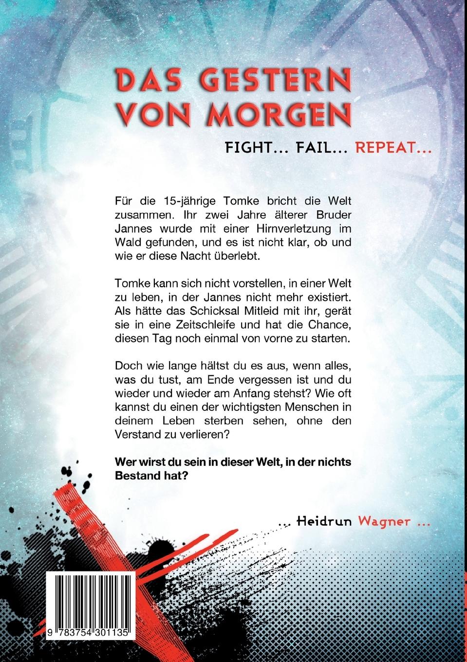 Rückseitencover Das Gestern von morgen