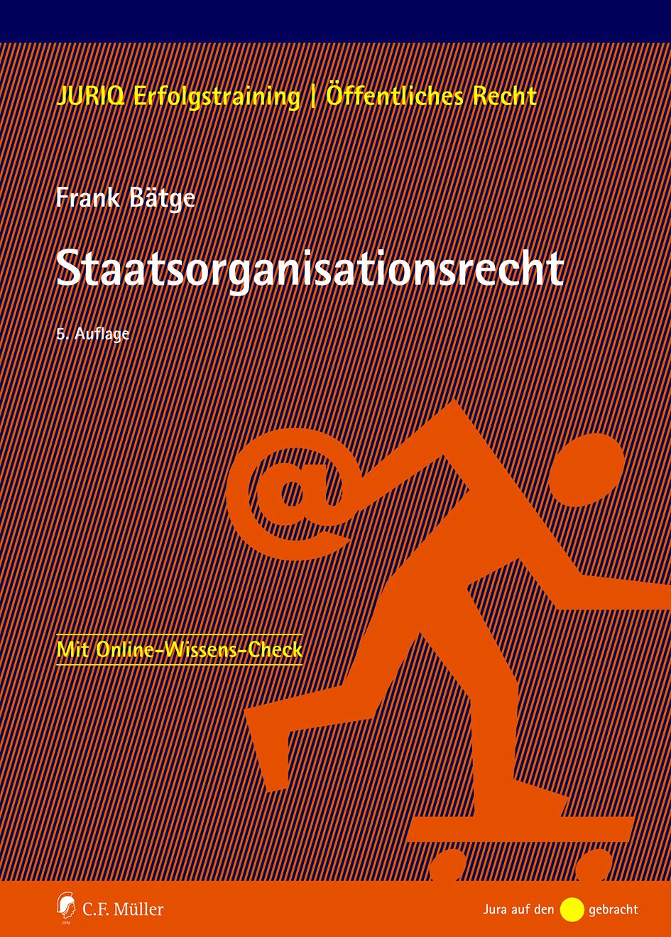 Vorderes Coverbild Staatsorganisationsrecht