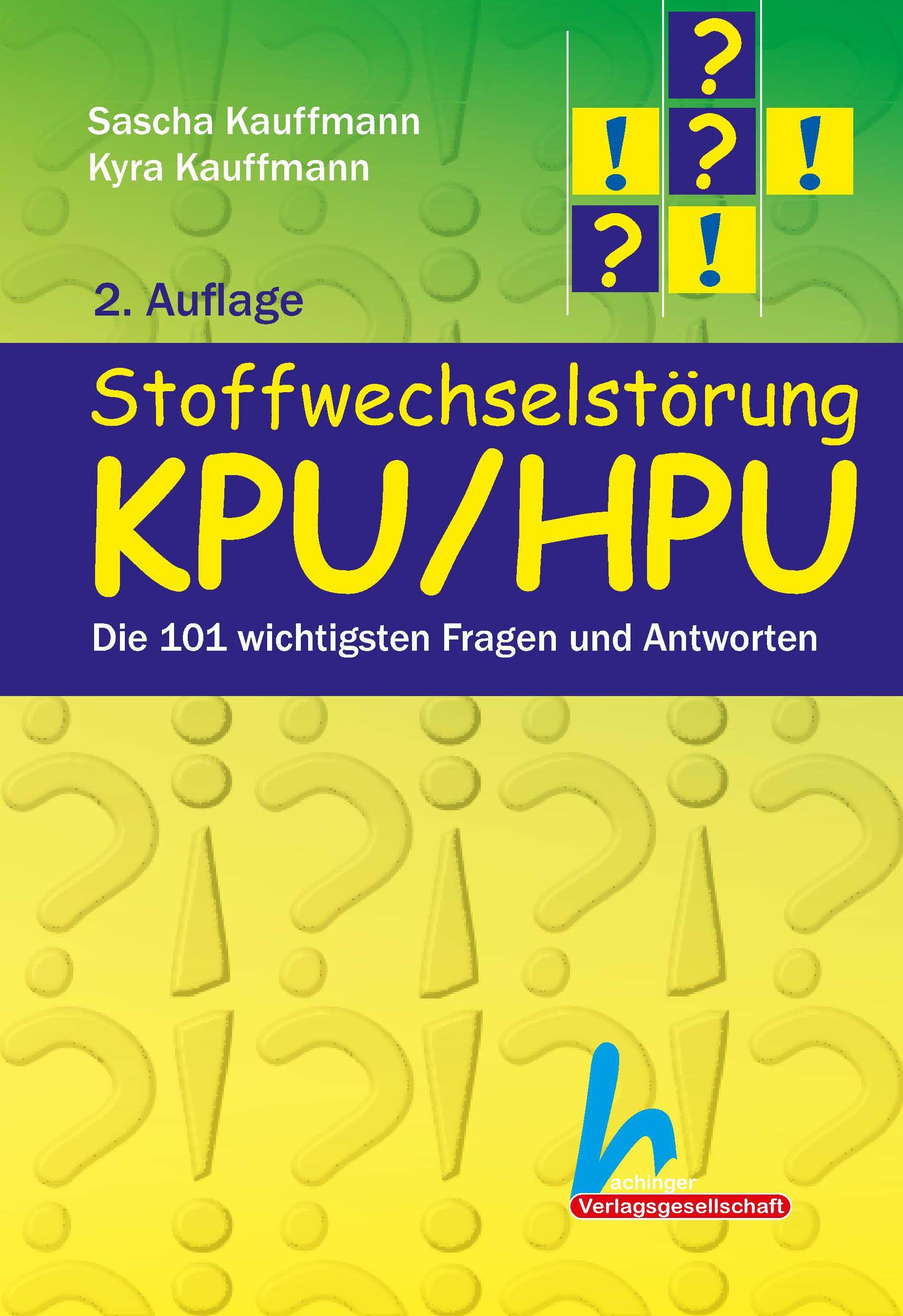 Vorderes Coverbild Stoffwechselstörung KPU/HPU