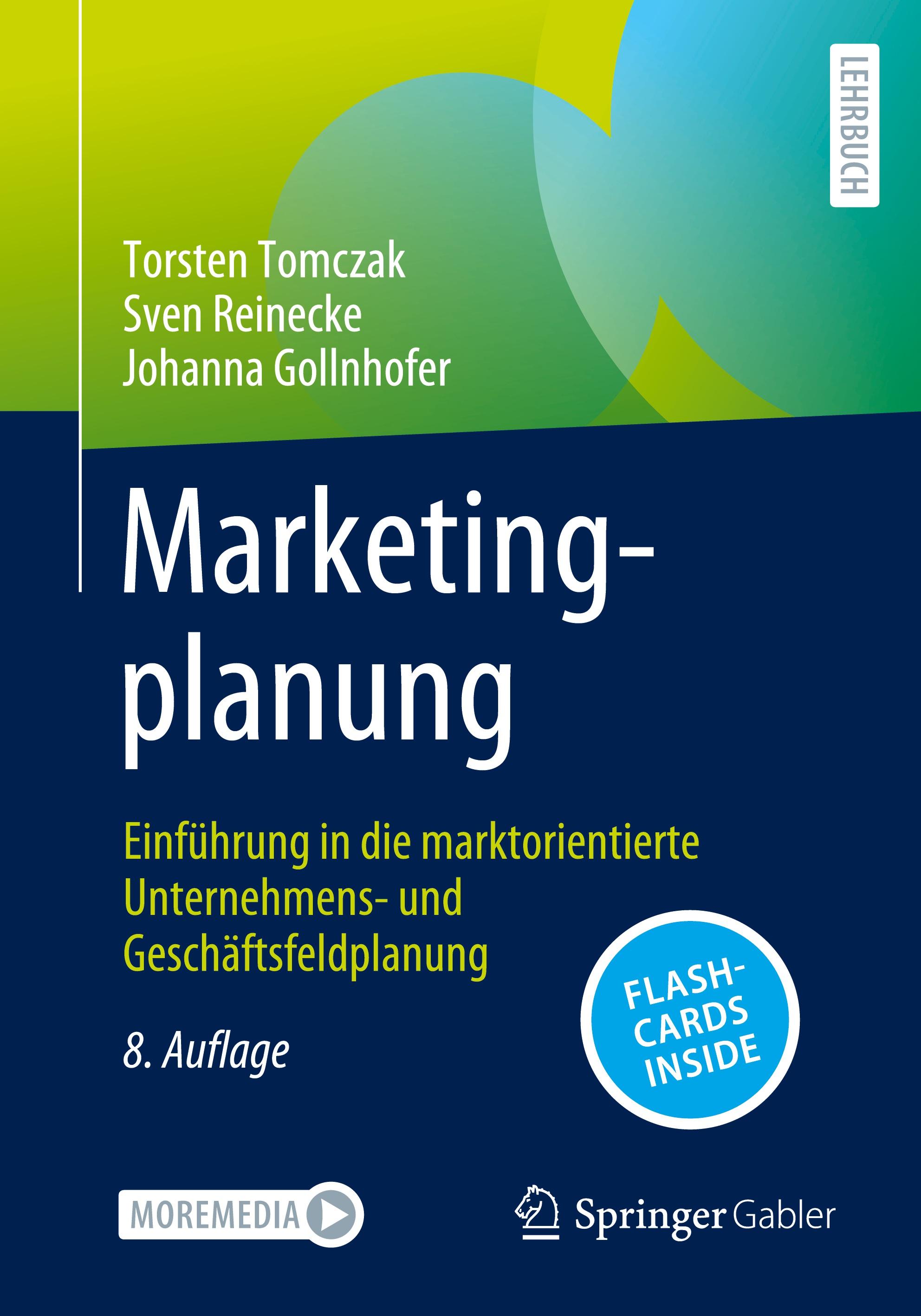 Vorderes Coverbild Marketingplanung