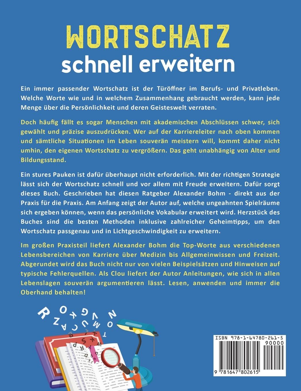 Rückseitencover Wortschatz schnell erweitern