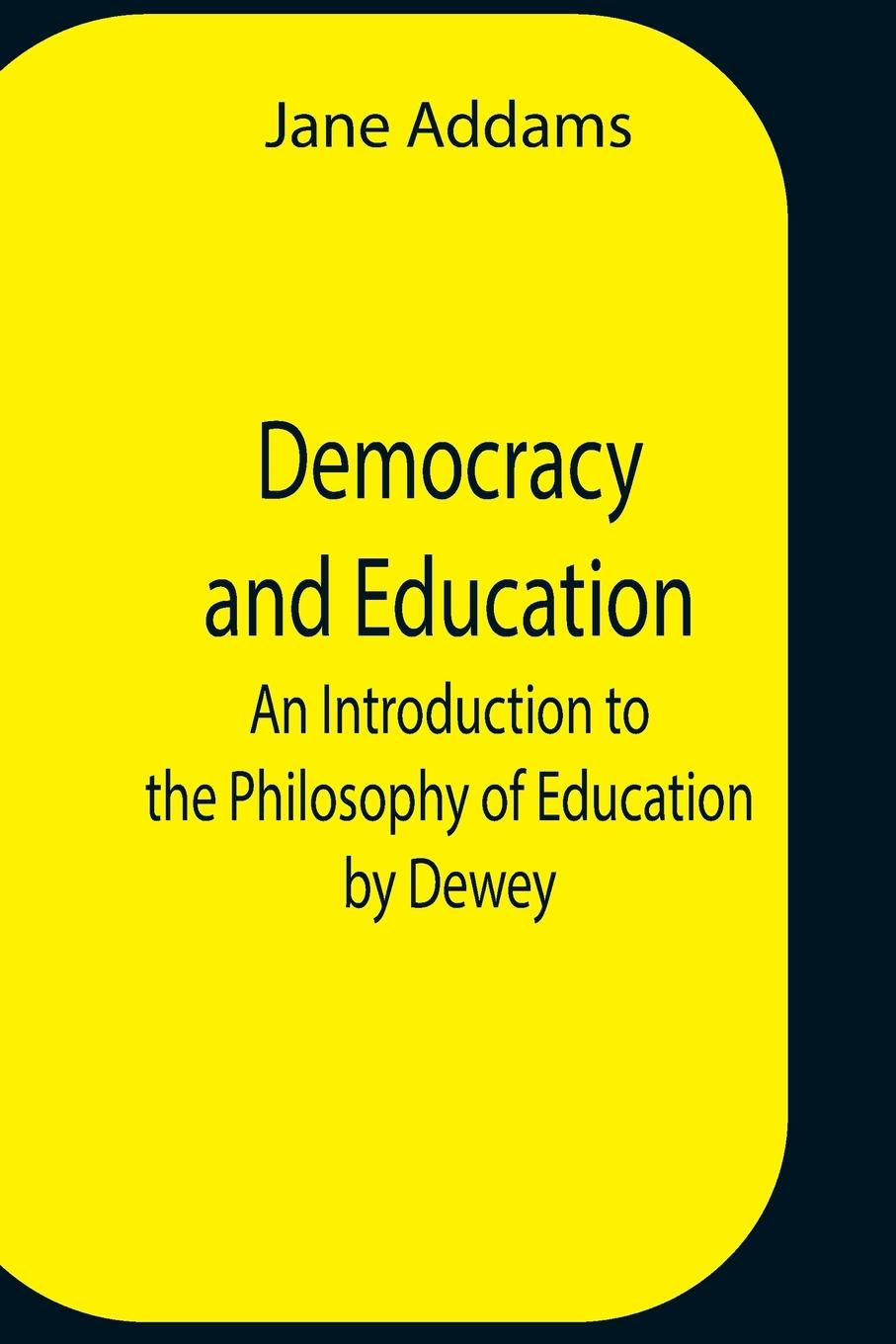 Vorderes Coverbild Democracy And Education