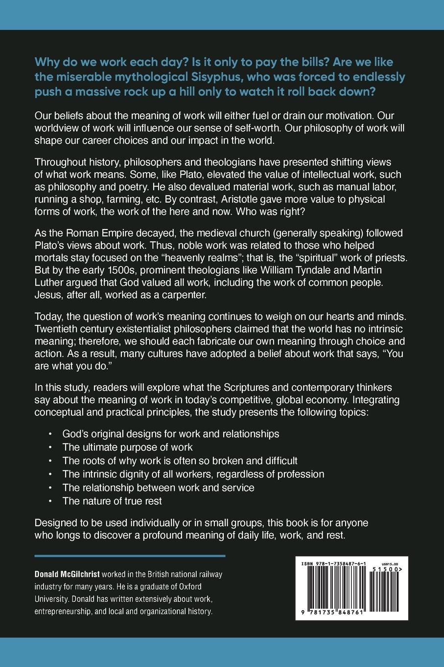 Rückseitencover The Meaning of Work