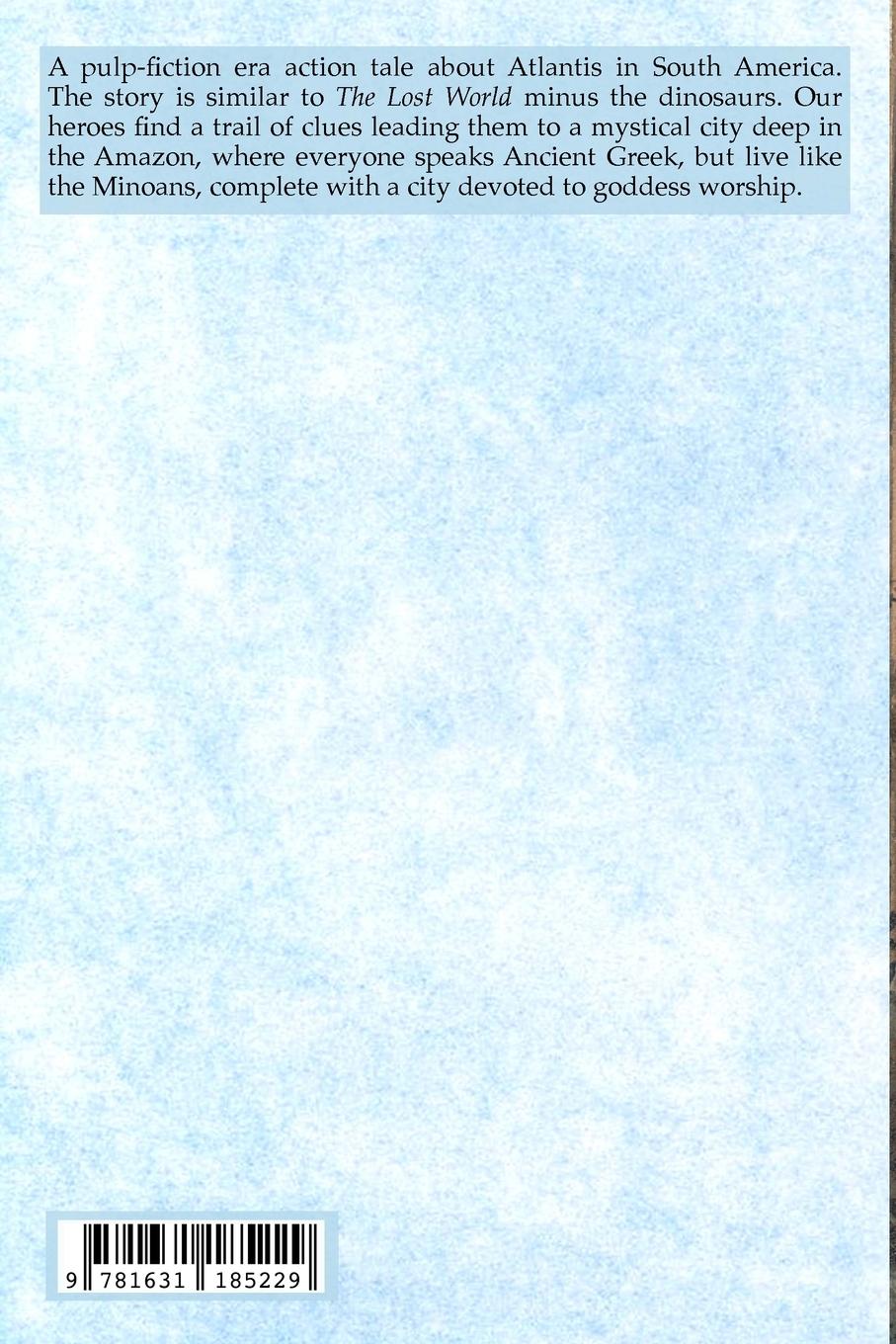 Rückseitencover The Treasure of Atlantis