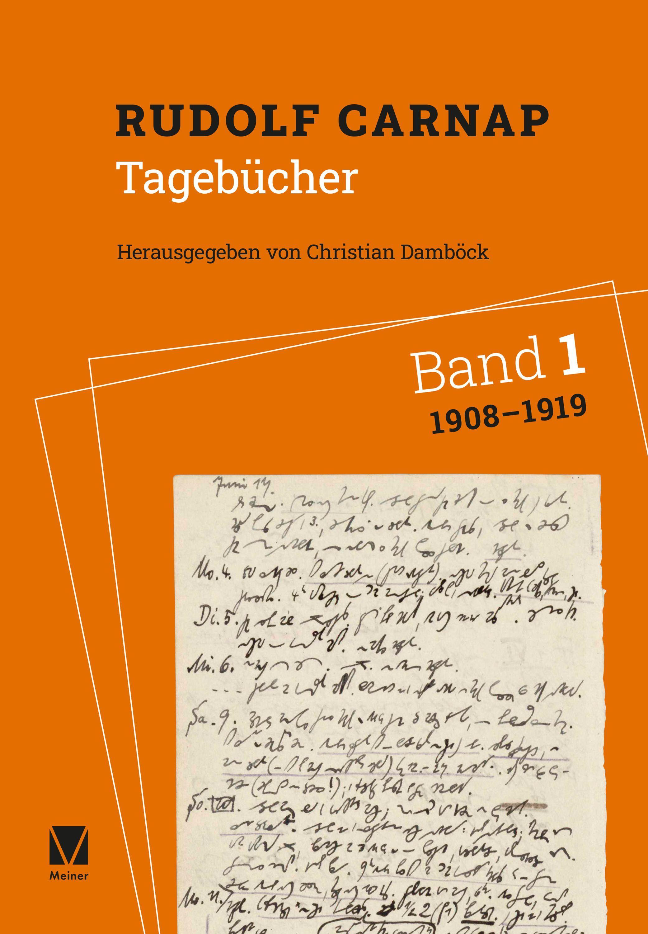 Vorderes Coverbild Tagebücher Band 1: 1908-1919