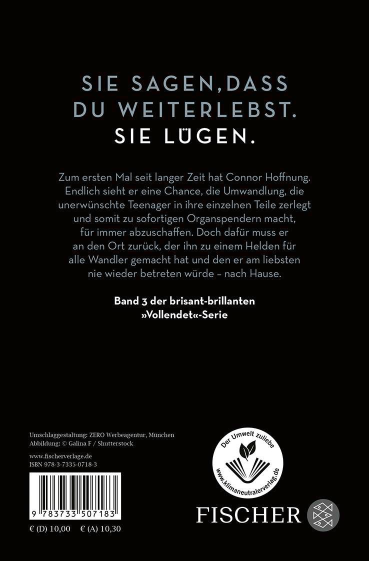 Rückseitencover Vollendet - Die Rache