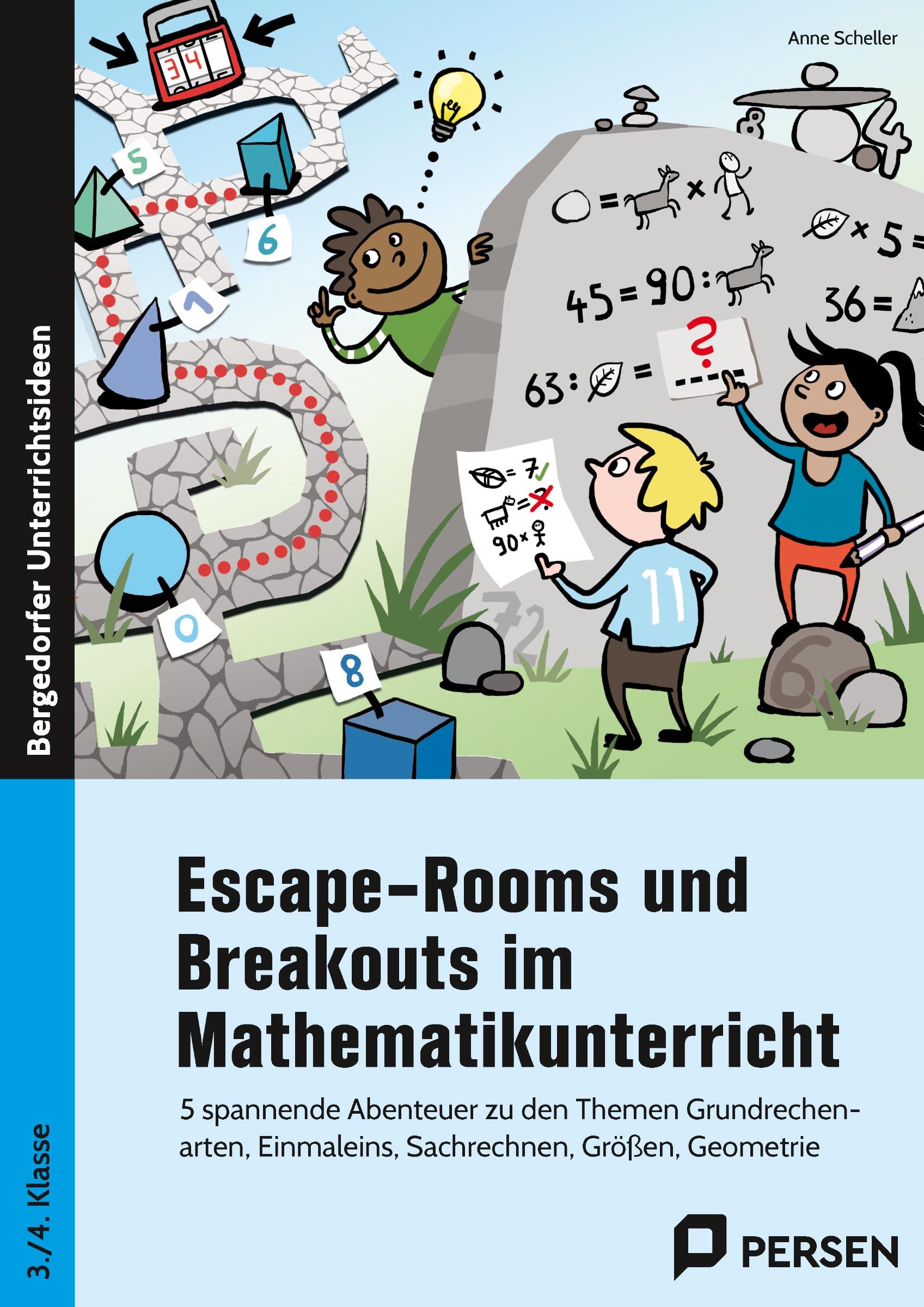 Vorderes Coverbild Escape-Rooms und Breakouts im Mathematikunterricht