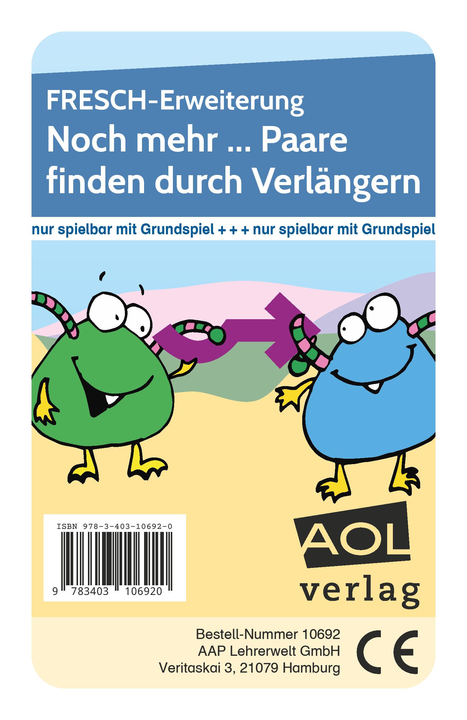 Vorderes Coverbild FRESCH-Erweiterung: Noch mehr.. Paare (Verlängern)