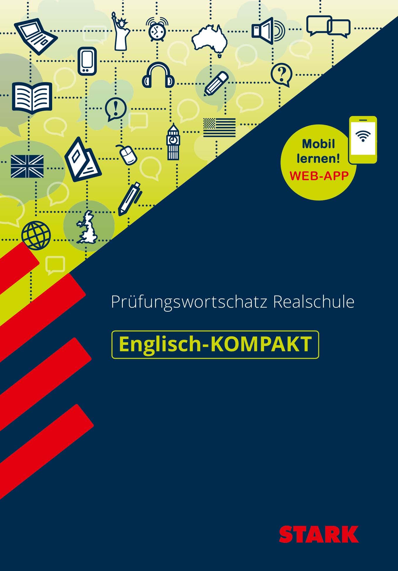 Vorderes Coverbild STARK Englisch-KOMPAKT Prüfungswortschatz Realschule