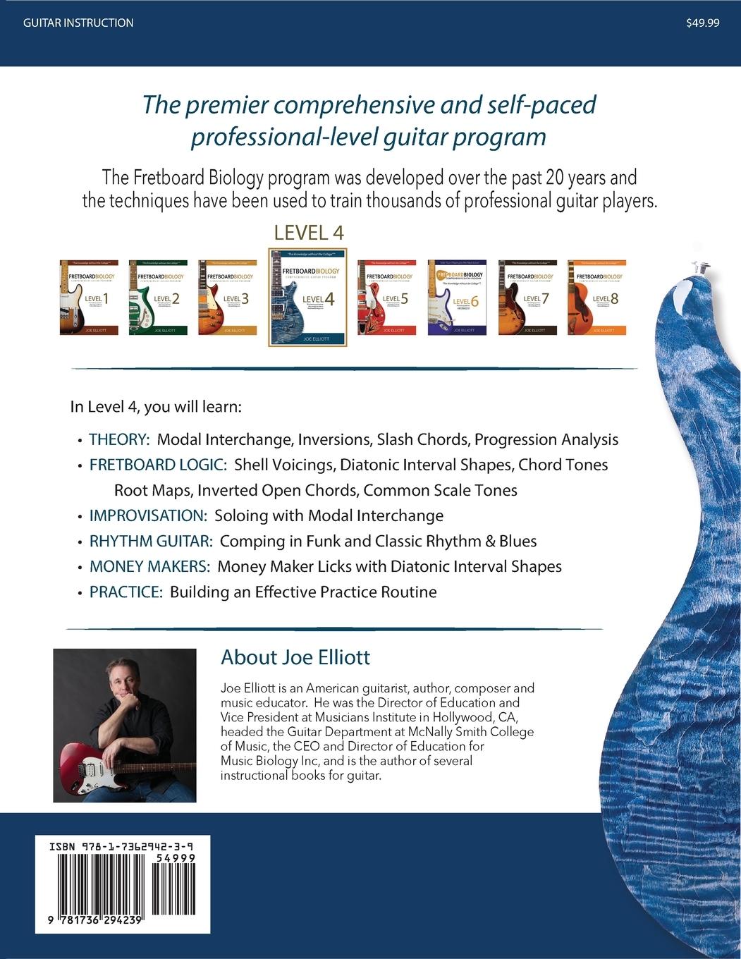 Rückseitencover Fretboard Biology - Level 4