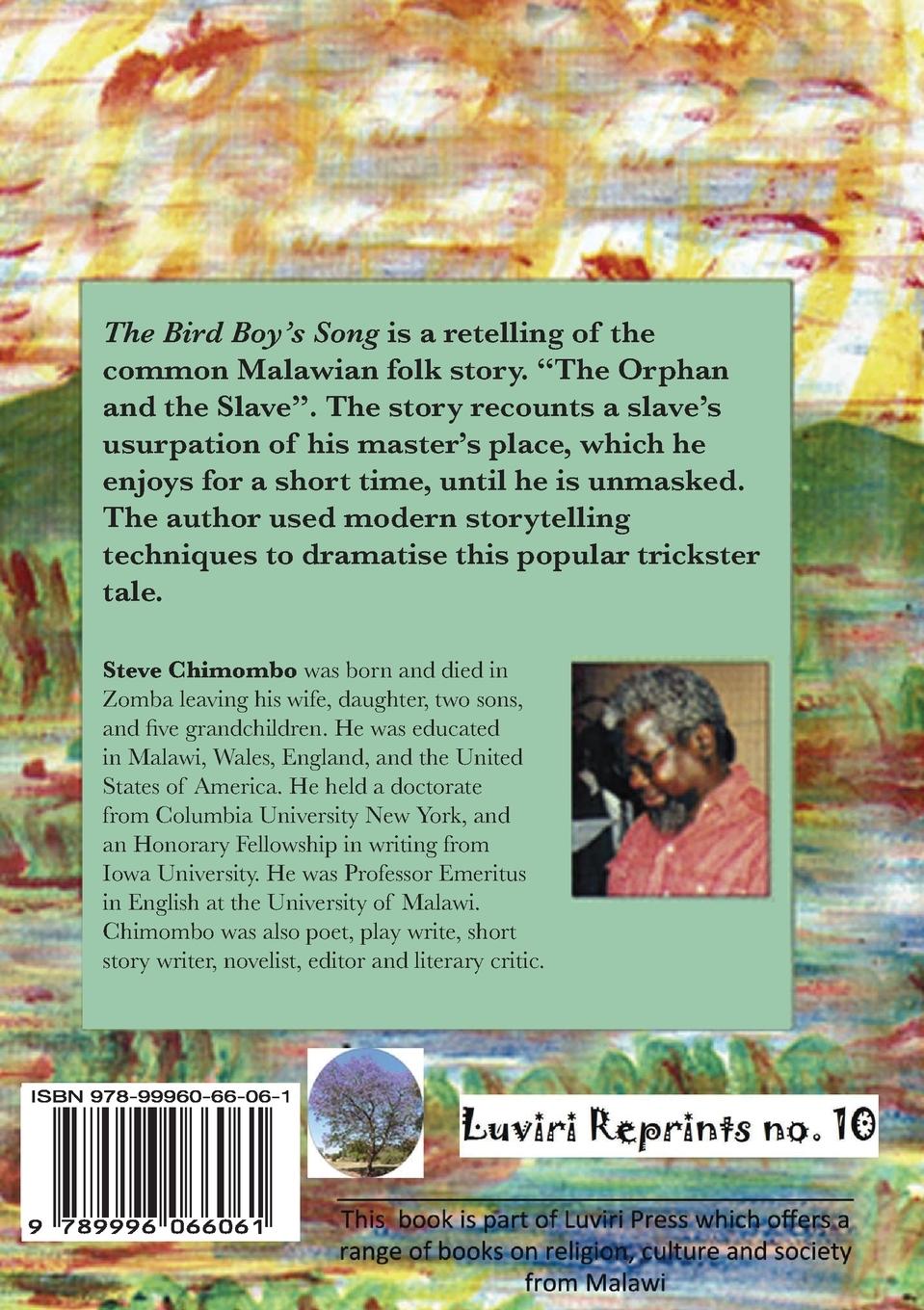 Rückseitencover The Bird Boy's Song