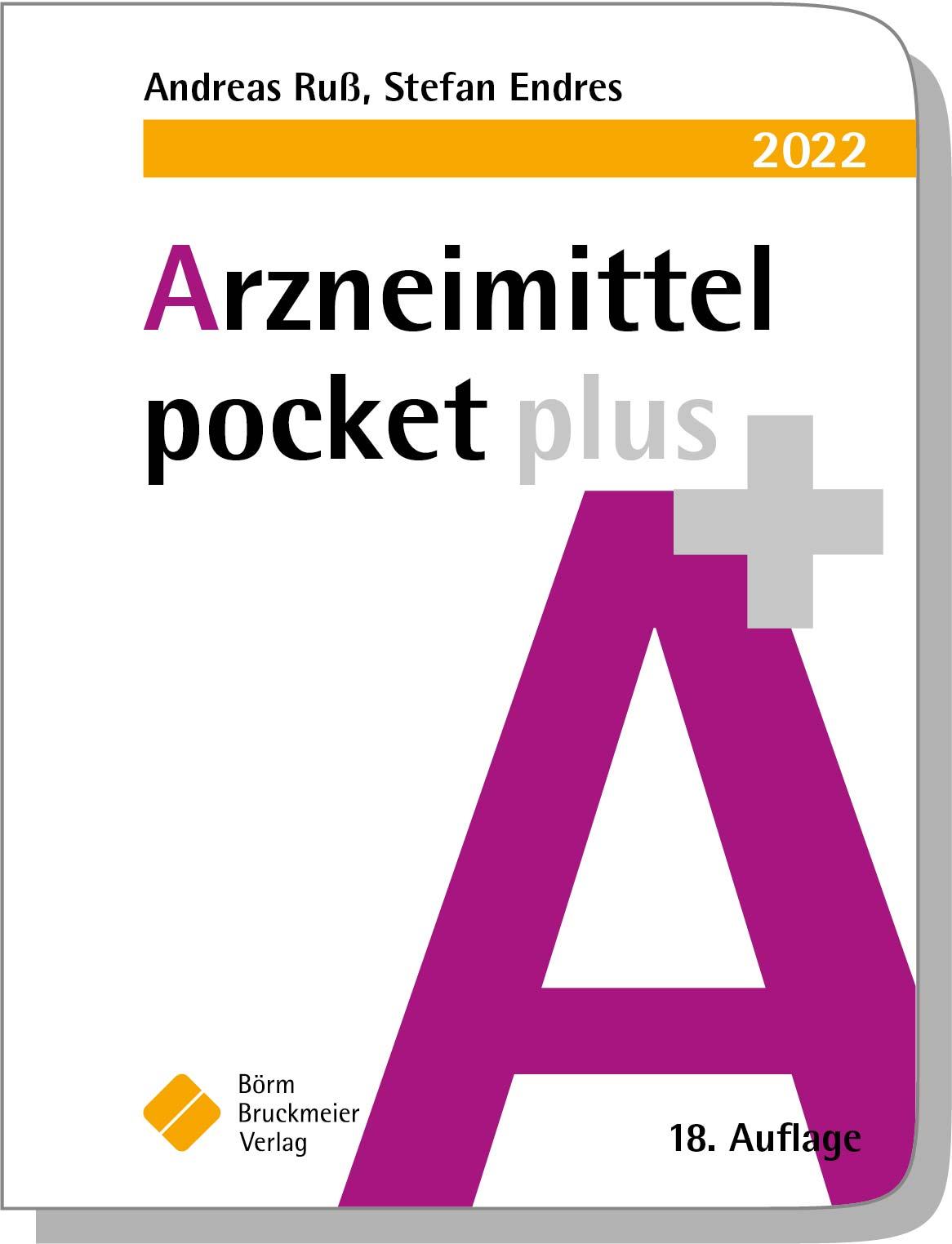 Vorderes Coverbild Arzneimittel pocket plus 2022