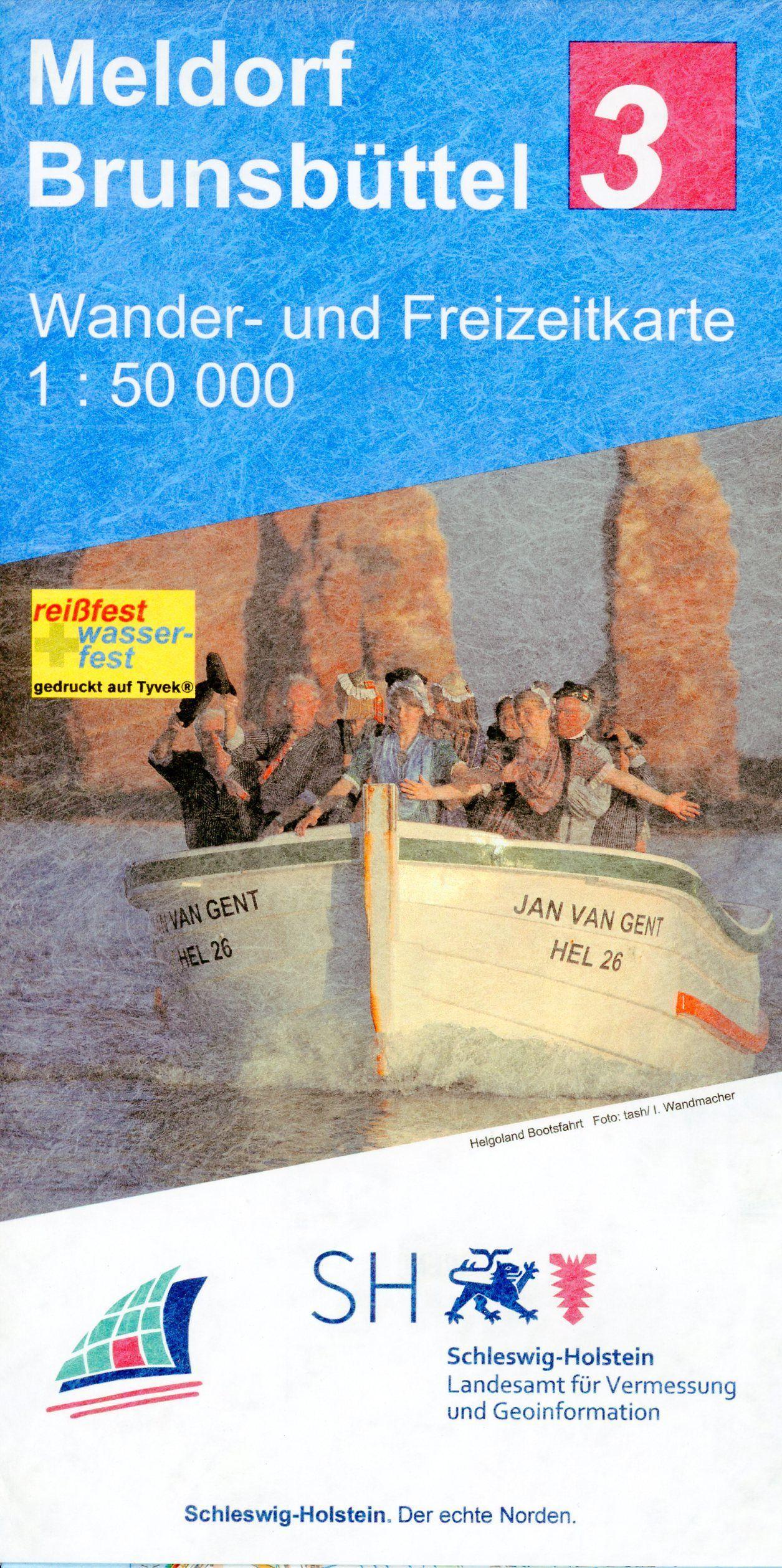 Vorderes Coverbild Meldorf - Brunsbüttel 1:50 000