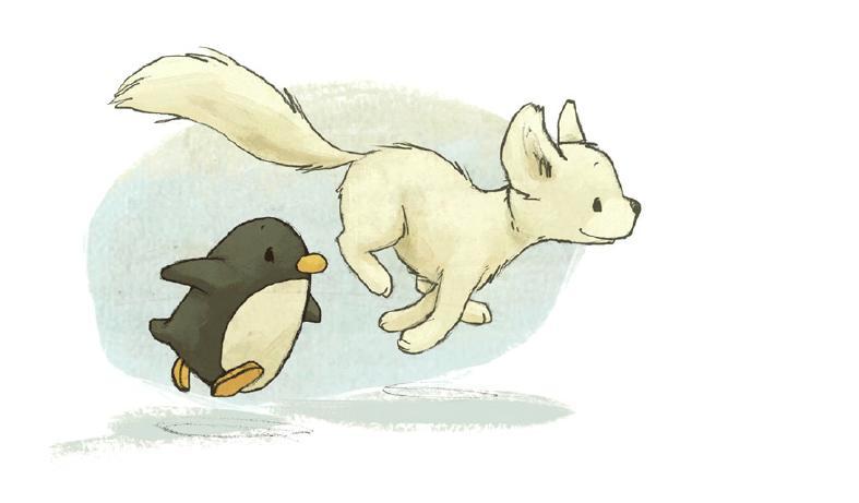 Beispielinhalt (Bild) POLAAH und der einsame PINGUIN