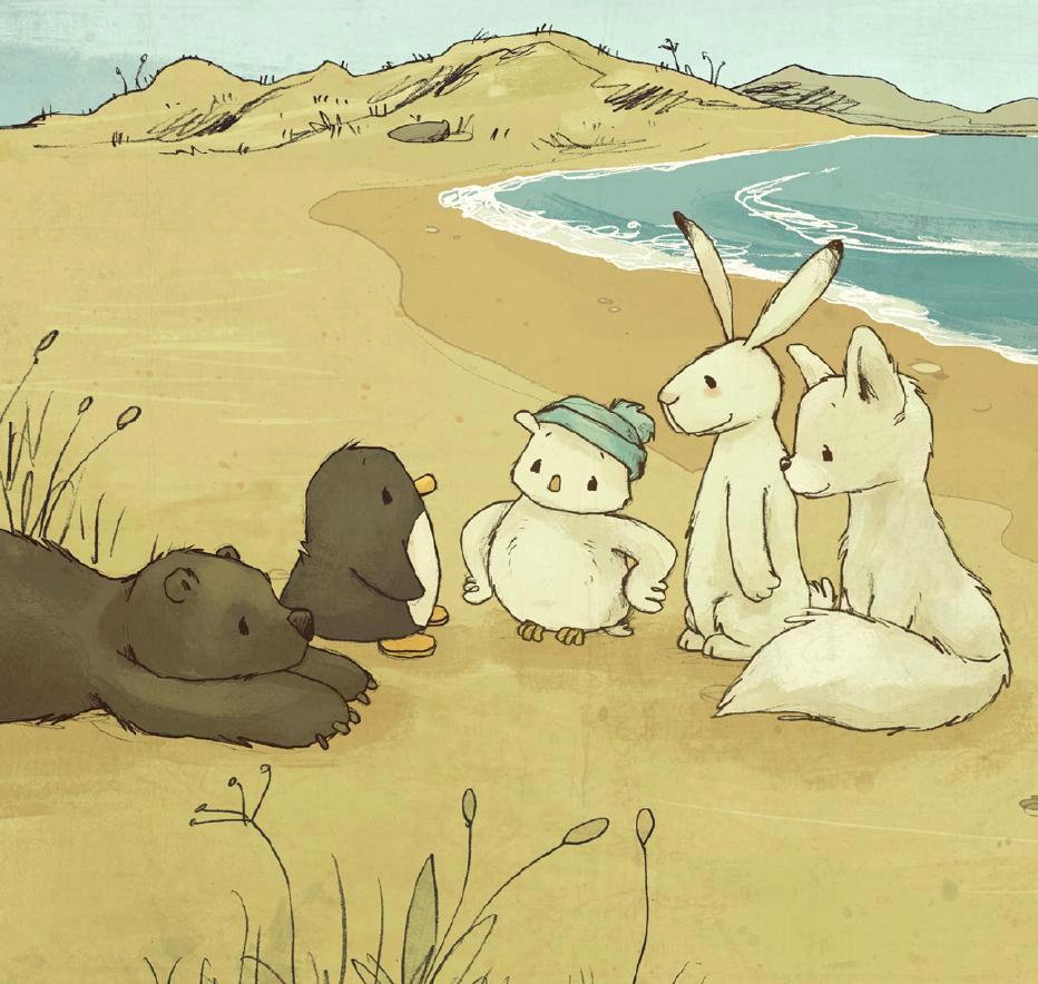 Beispielinhalt (Bild) POLAAH und der einsame PINGUIN