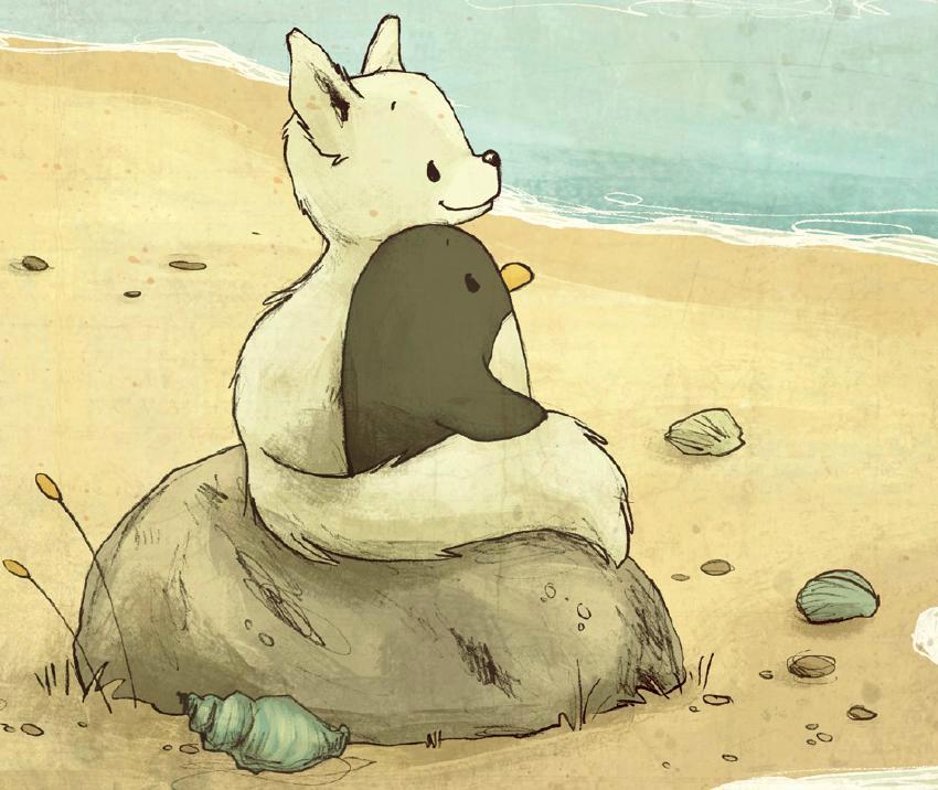 Beispielinhalt (Bild) POLAAH und der einsame PINGUIN