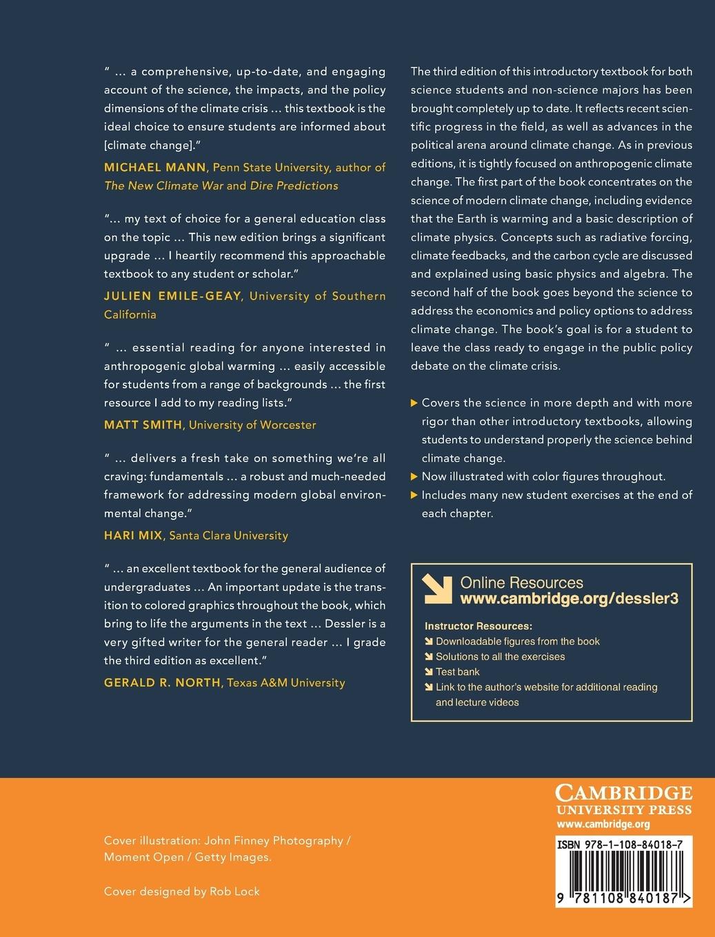 Rückseitencover Introduction to Modern Climate Change