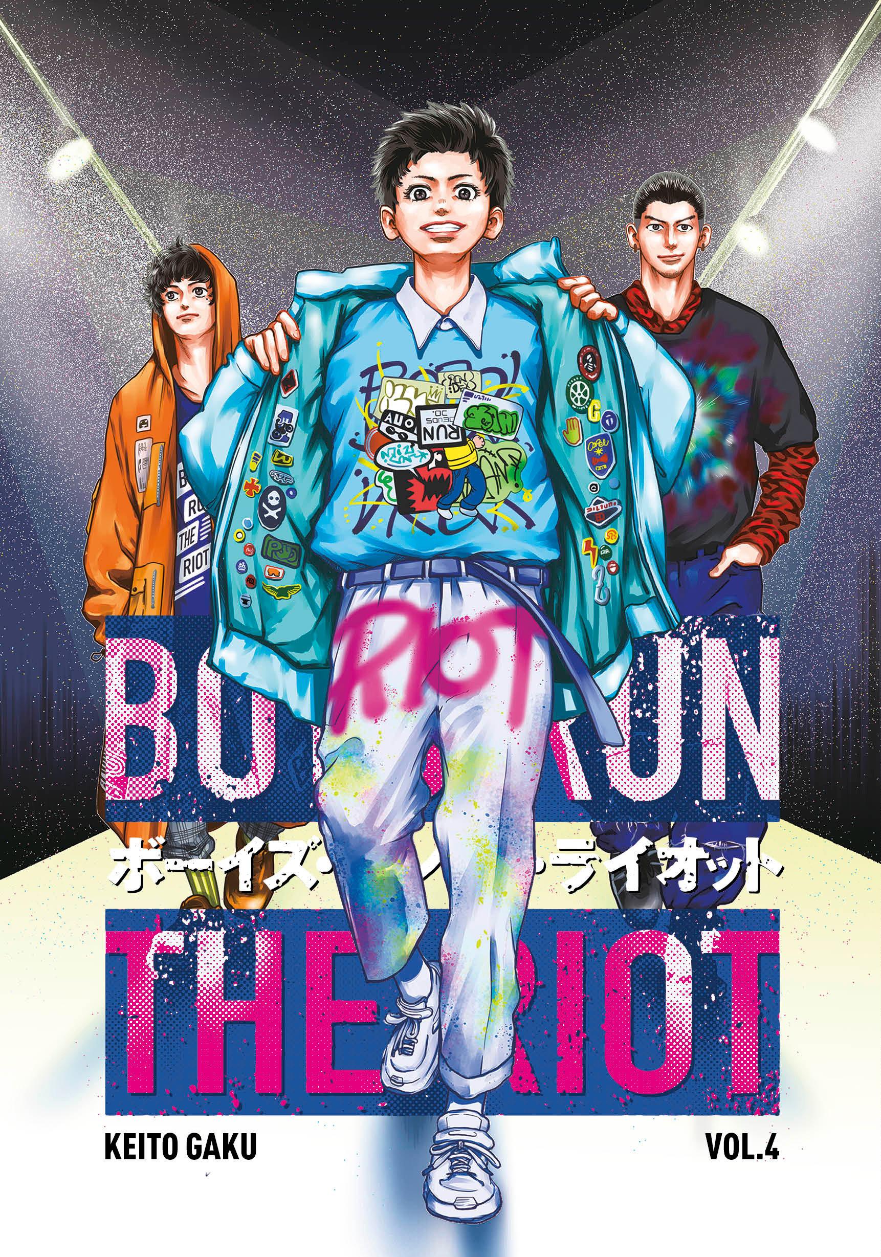Vorderes Coverbild Boys Run the Riot 4