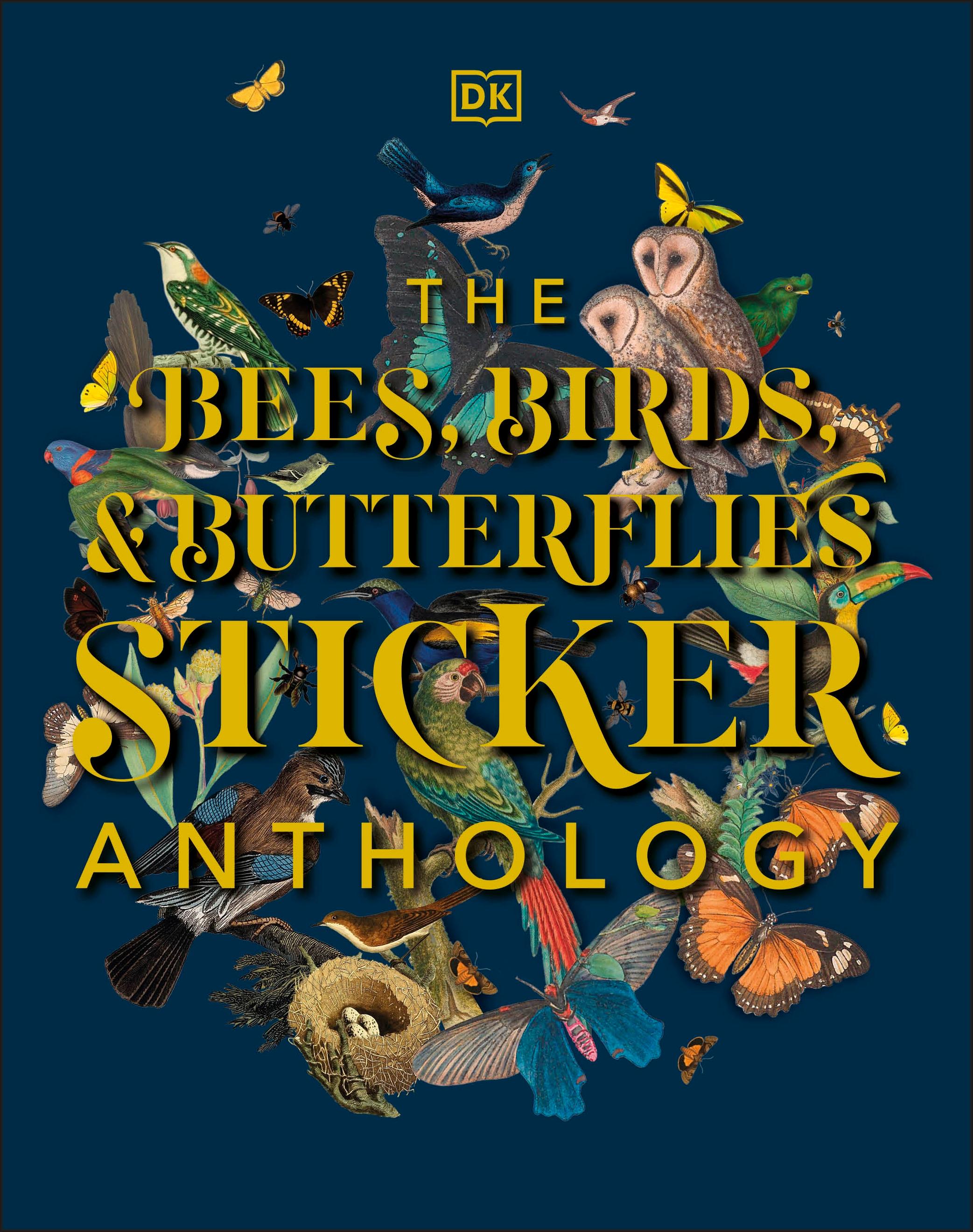 Vorderes Coverbild The Bees, Birds & Butterflies Sticker Anthology
