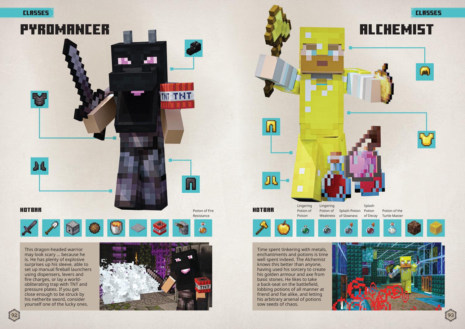 Beispielinhalt (Bild) All New Official Minecraft Combat Handbook