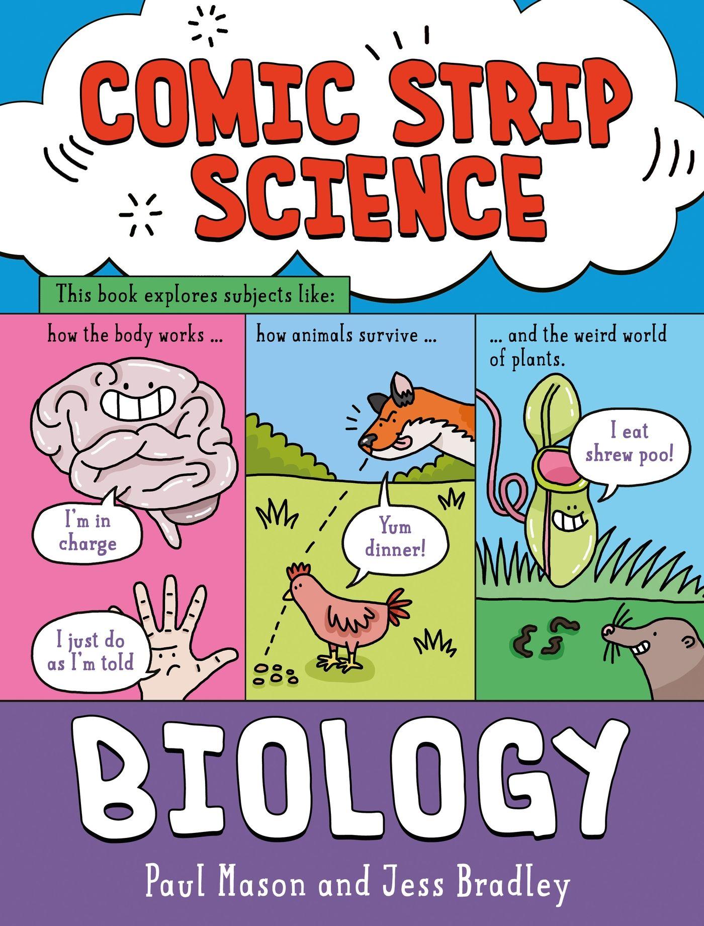 Vorderes Coverbild Comic Strip Science: Biology