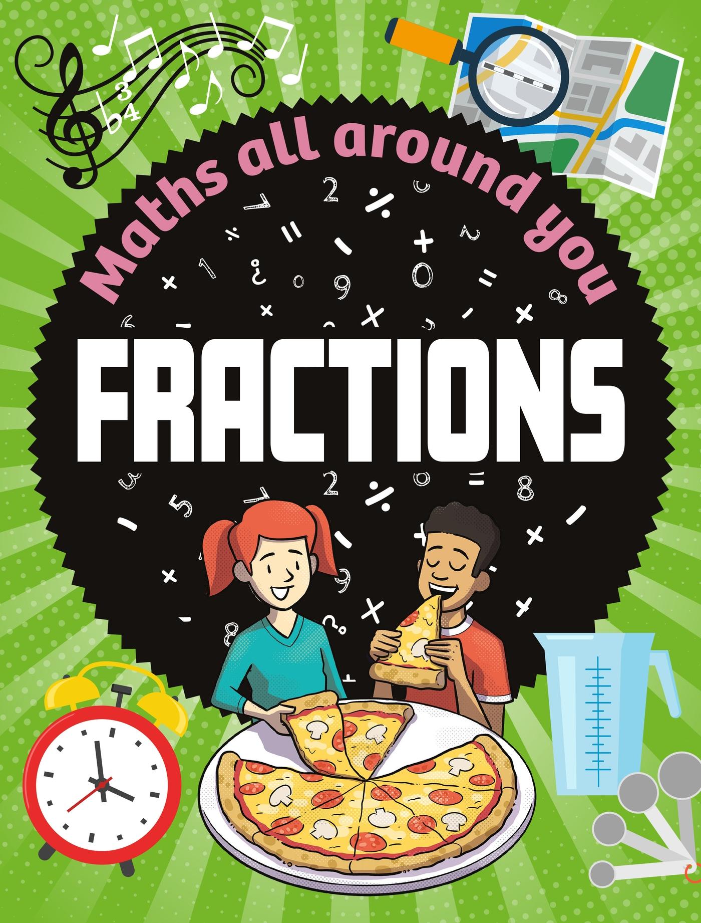 Vorderes Coverbild Maths All Around You: Fractions