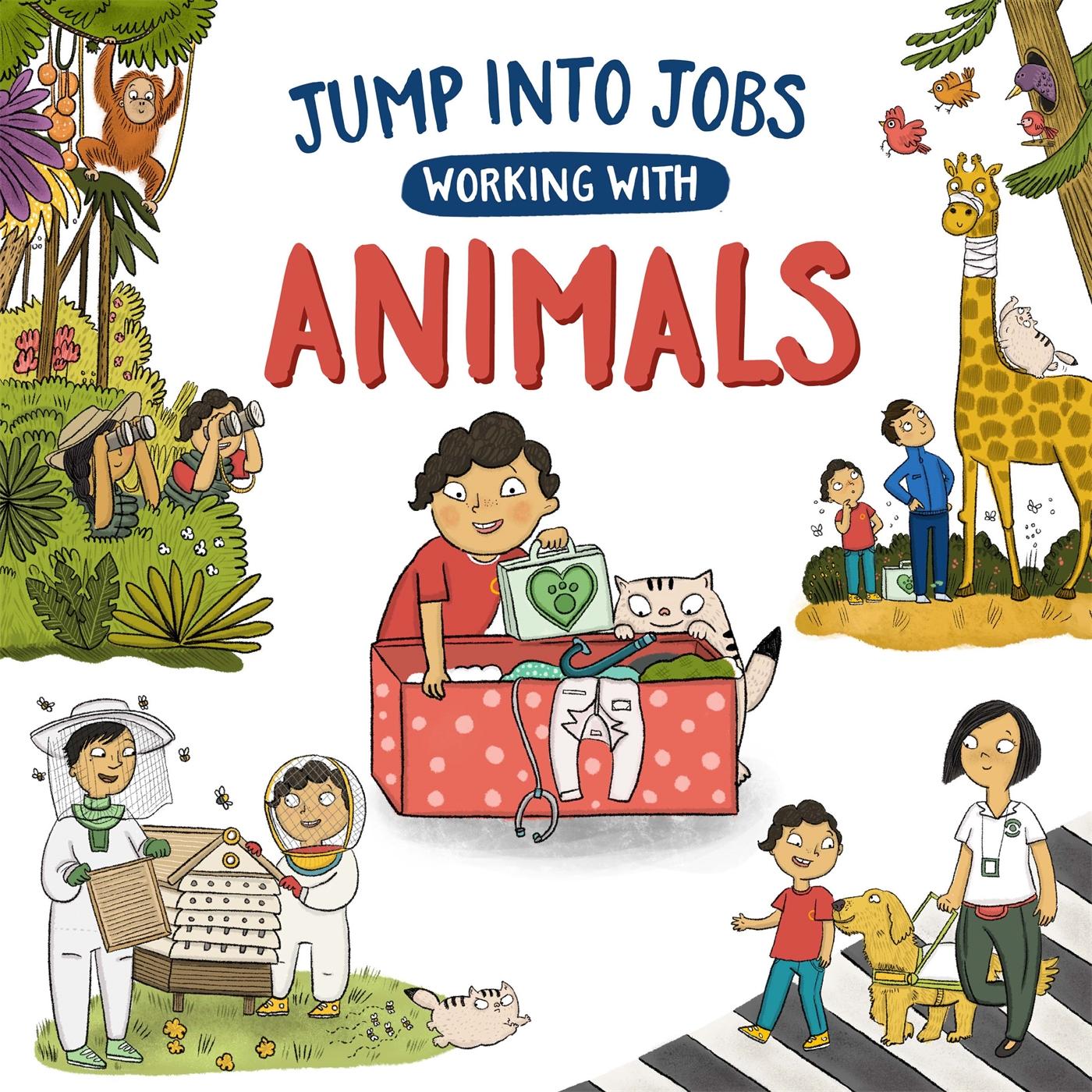 Vorderes Coverbild Jump into Jobs: Working with Animals