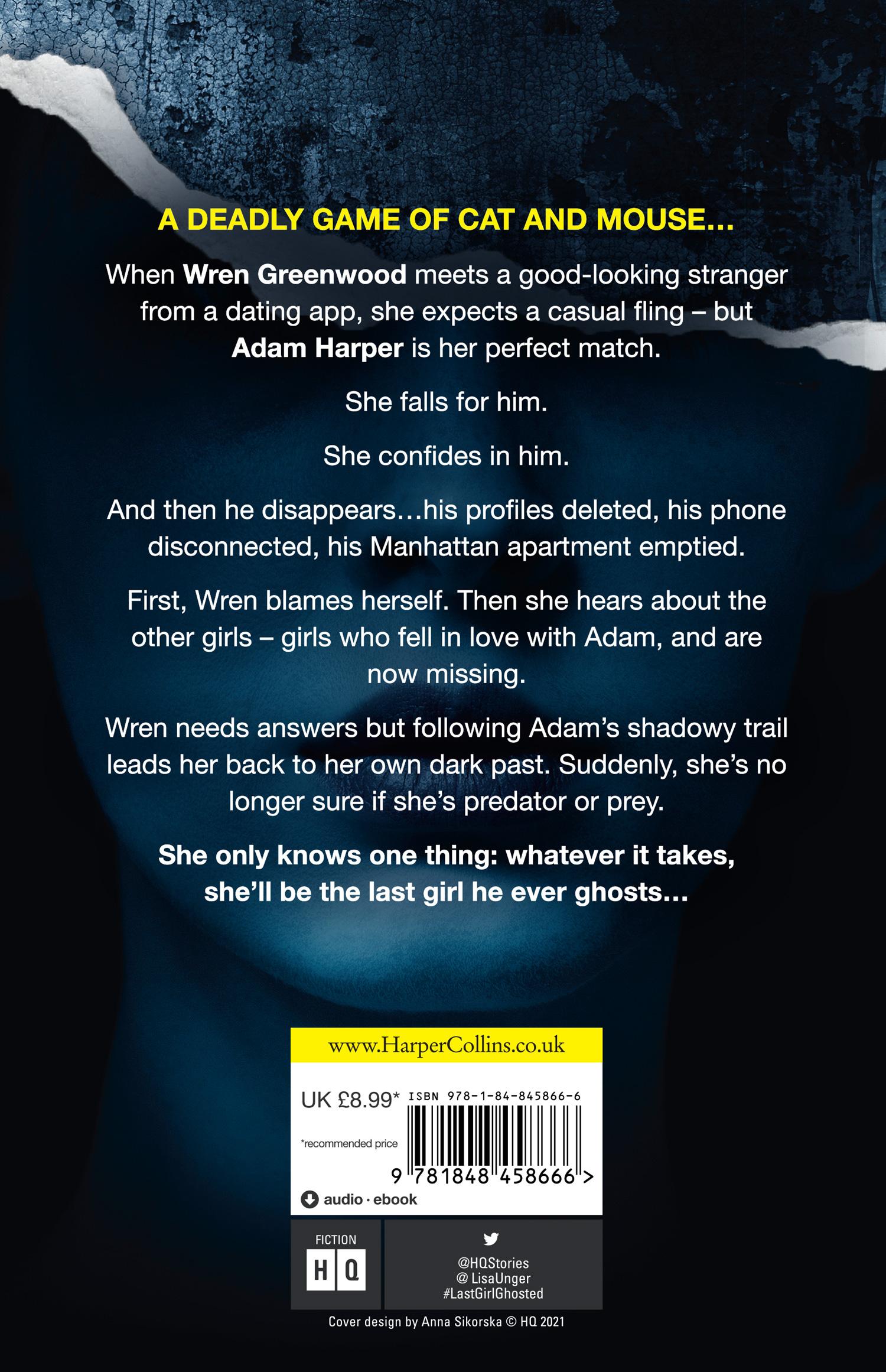 Rückseitencover Last Girl Ghosted