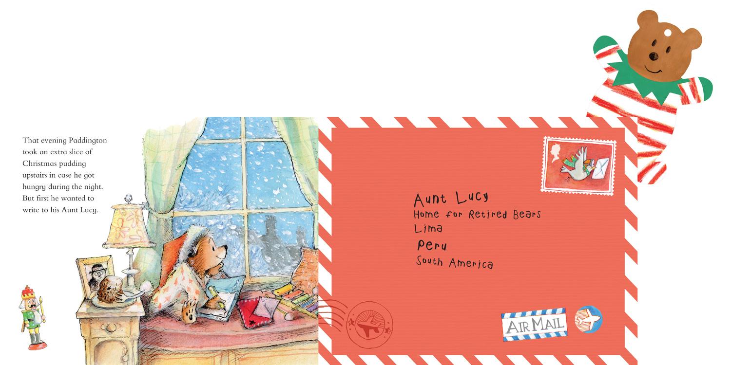 Beispielinhalt (Bild) Paddington's Christmas Post