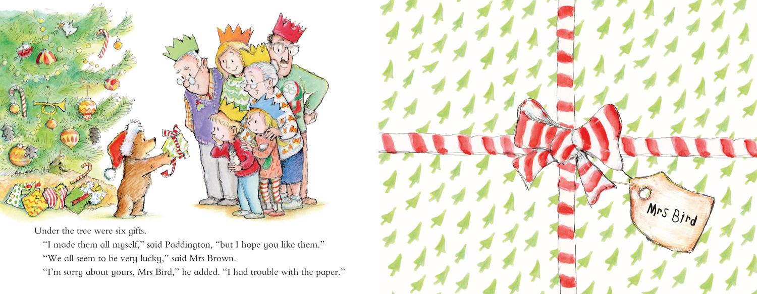 Beispielinhalt (Bild) Paddington's Christmas Post