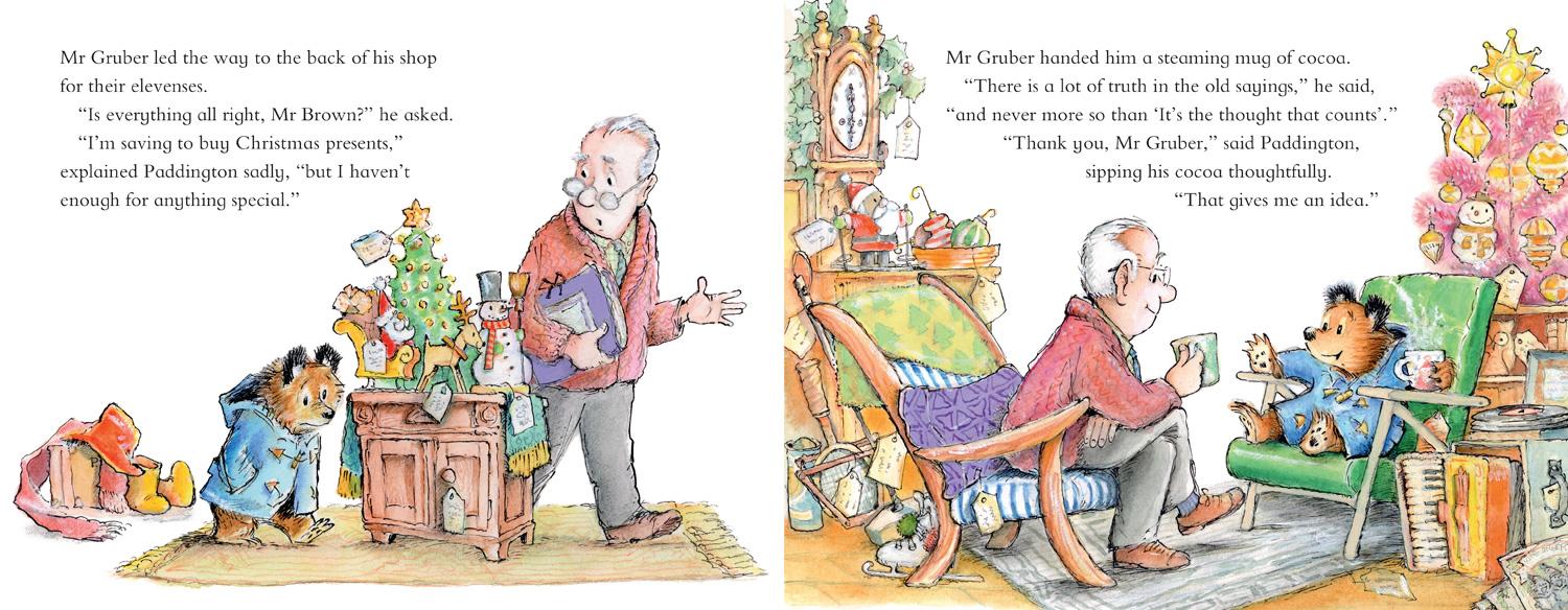 Beispielinhalt (Bild) Paddington's Christmas Post