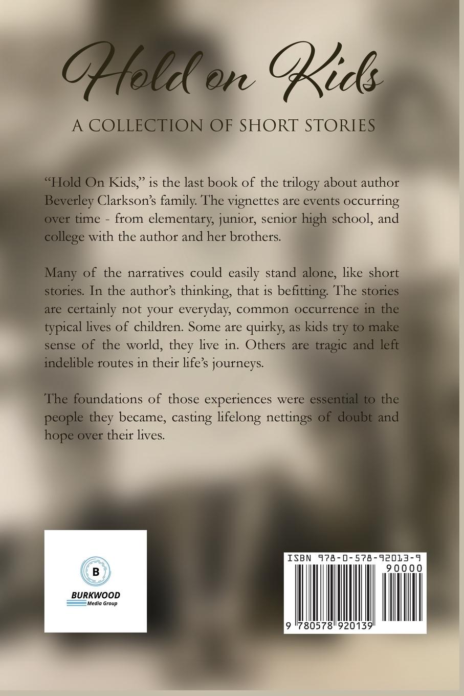 Rückseitencover Hold on Kids