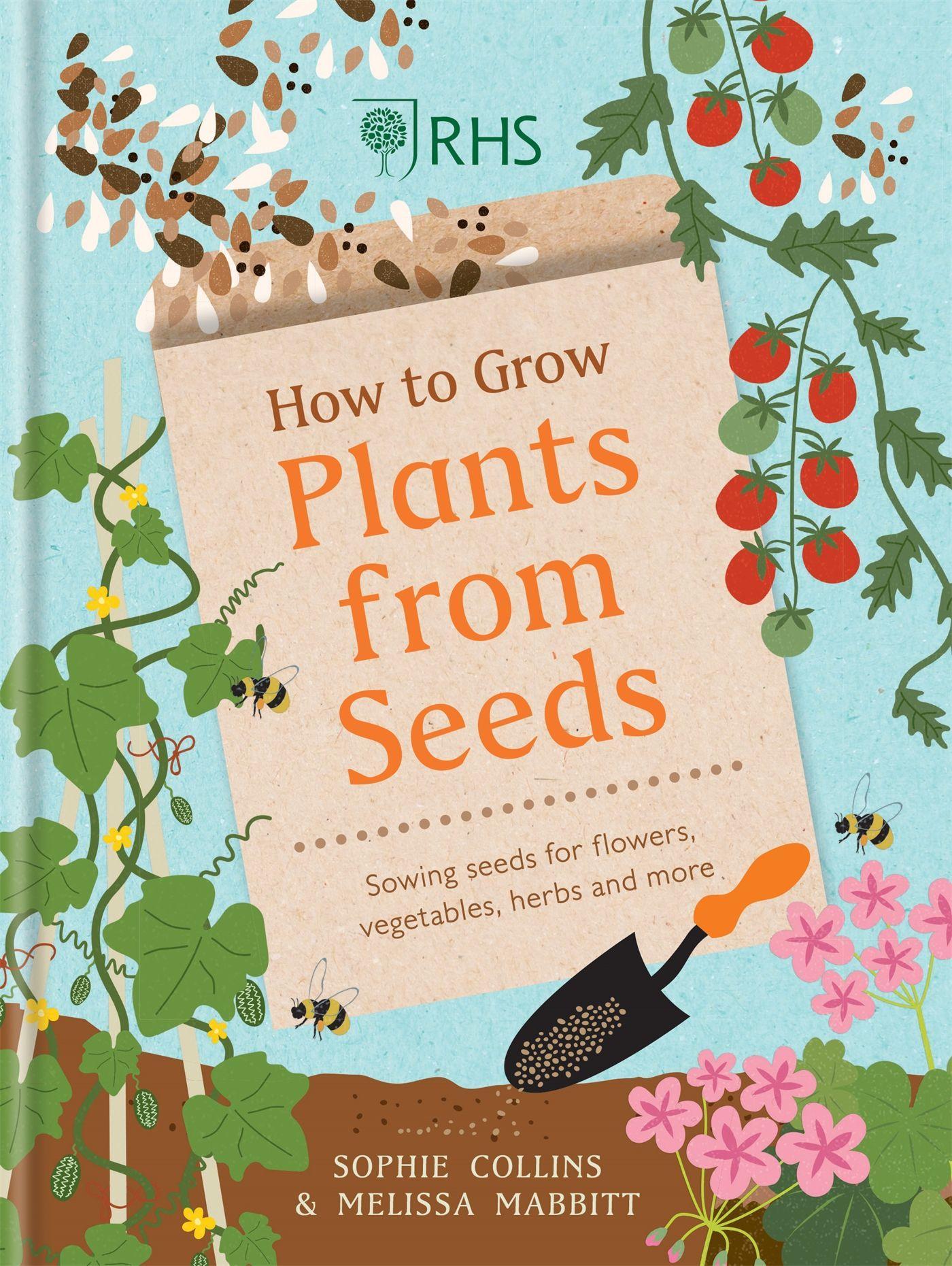 Vorderes Coverbild RHS How to Grow Plants from Seeds