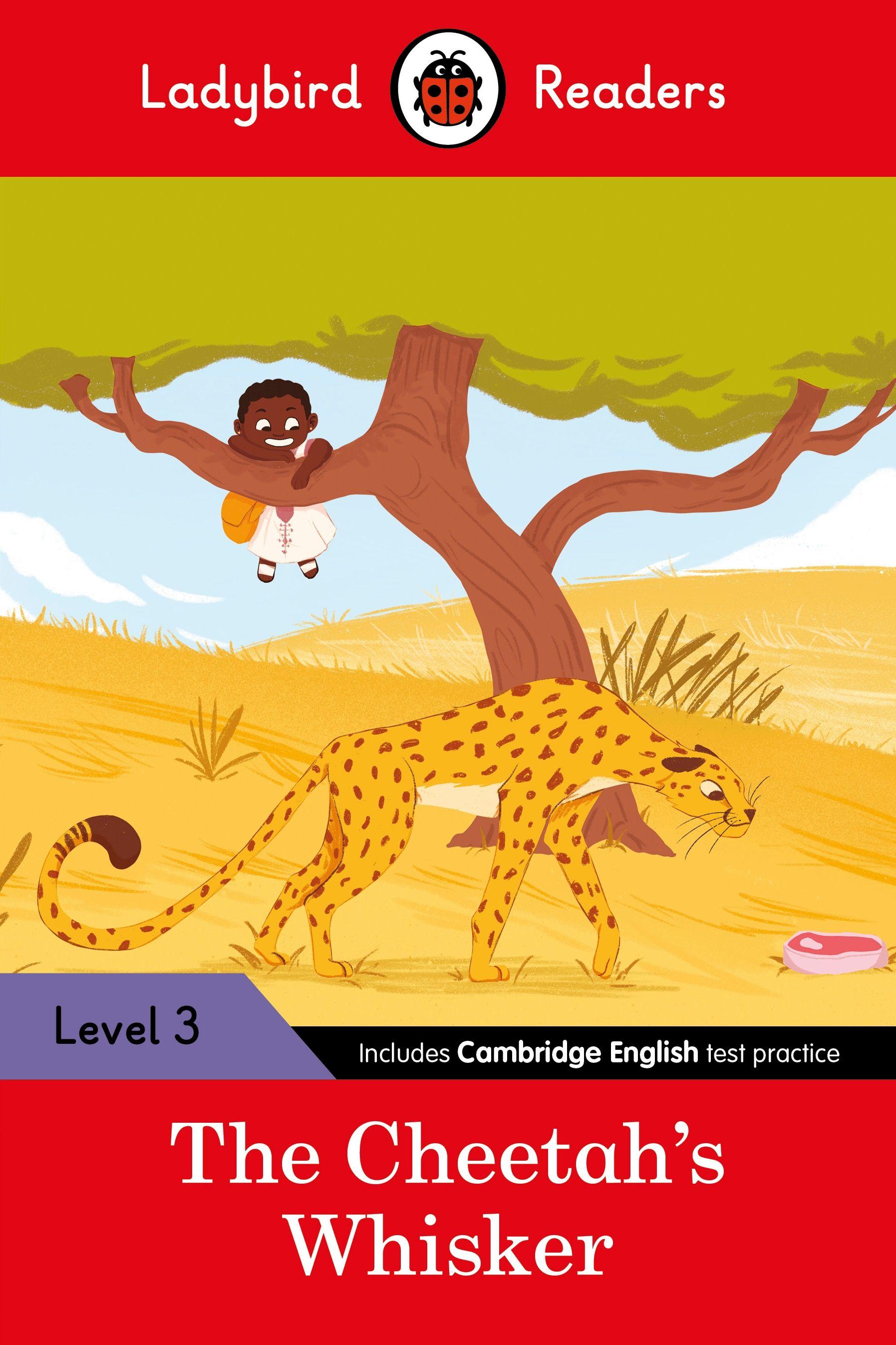 Vorderes Coverbild Ladybird Readers Level 3 - Tales from Africa - The Cheetah's Whisker (ELT Graded Reader)
